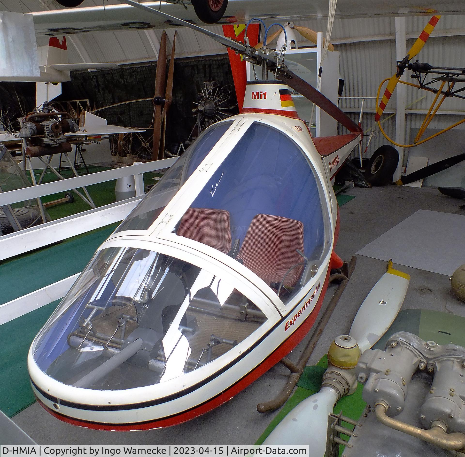 D-HMIA, 1994 Adam Mifka Mi-1 C/N 01, Adam Mifka Mi-1 at the Internationales Luftfahrtmuseum, Schwenningen