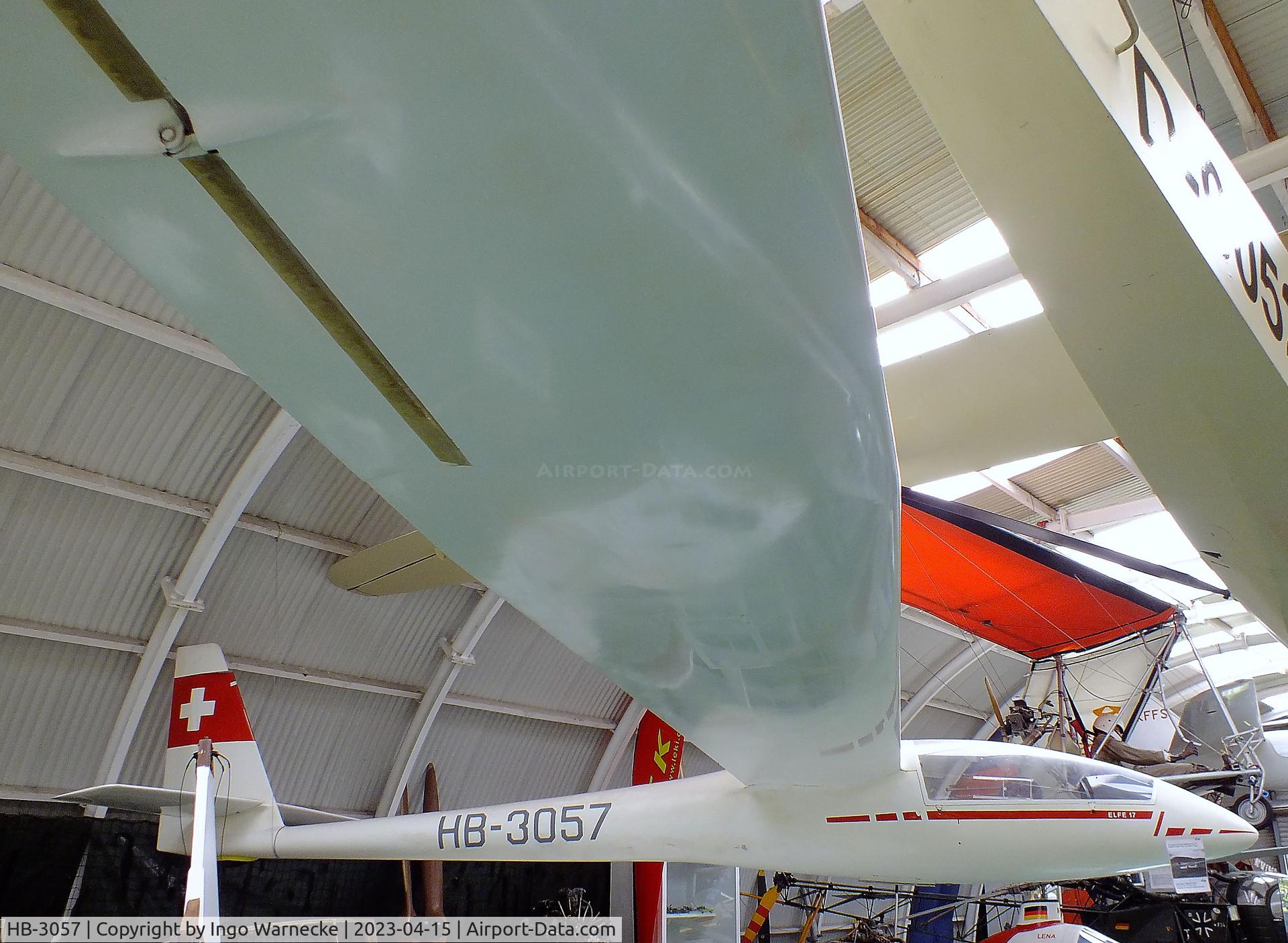 HB-3057, Neukom S-4 Elfe 17 C/N 89, Neukom S-4 Elfe 17 at the Internationales Luftfahrtmuseum, Schwenningen