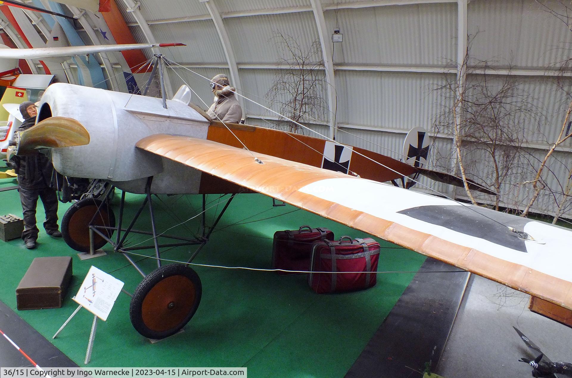 36/15, Fokker E III replica C/N not found_36/15, Fokker E III replica at the Internationales Luftfahrtmuseum, Schwenningen