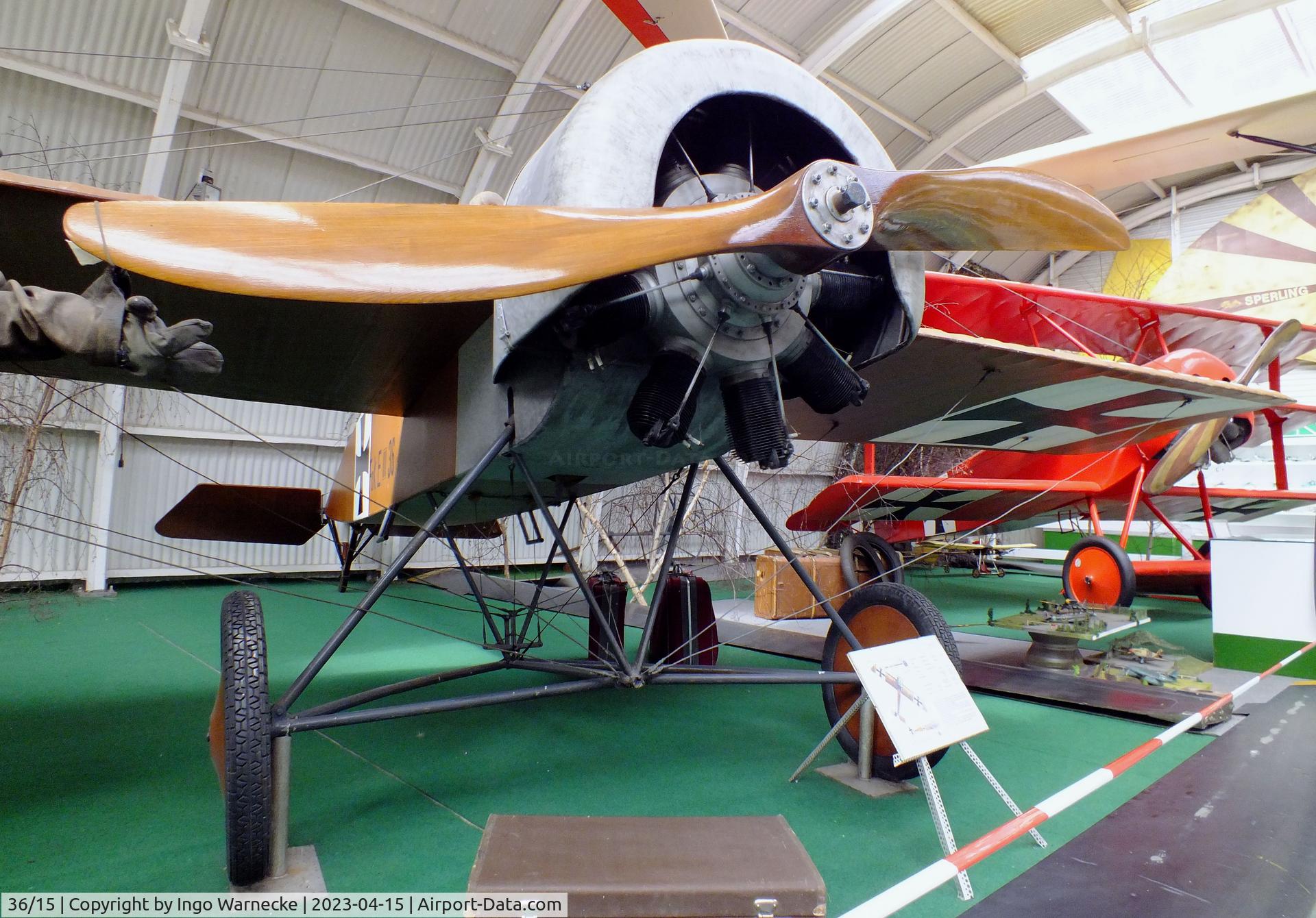 36/15, Fokker E III replica C/N not found_36/15, Fokker E III replica at the Internationales Luftfahrtmuseum, Schwenningen