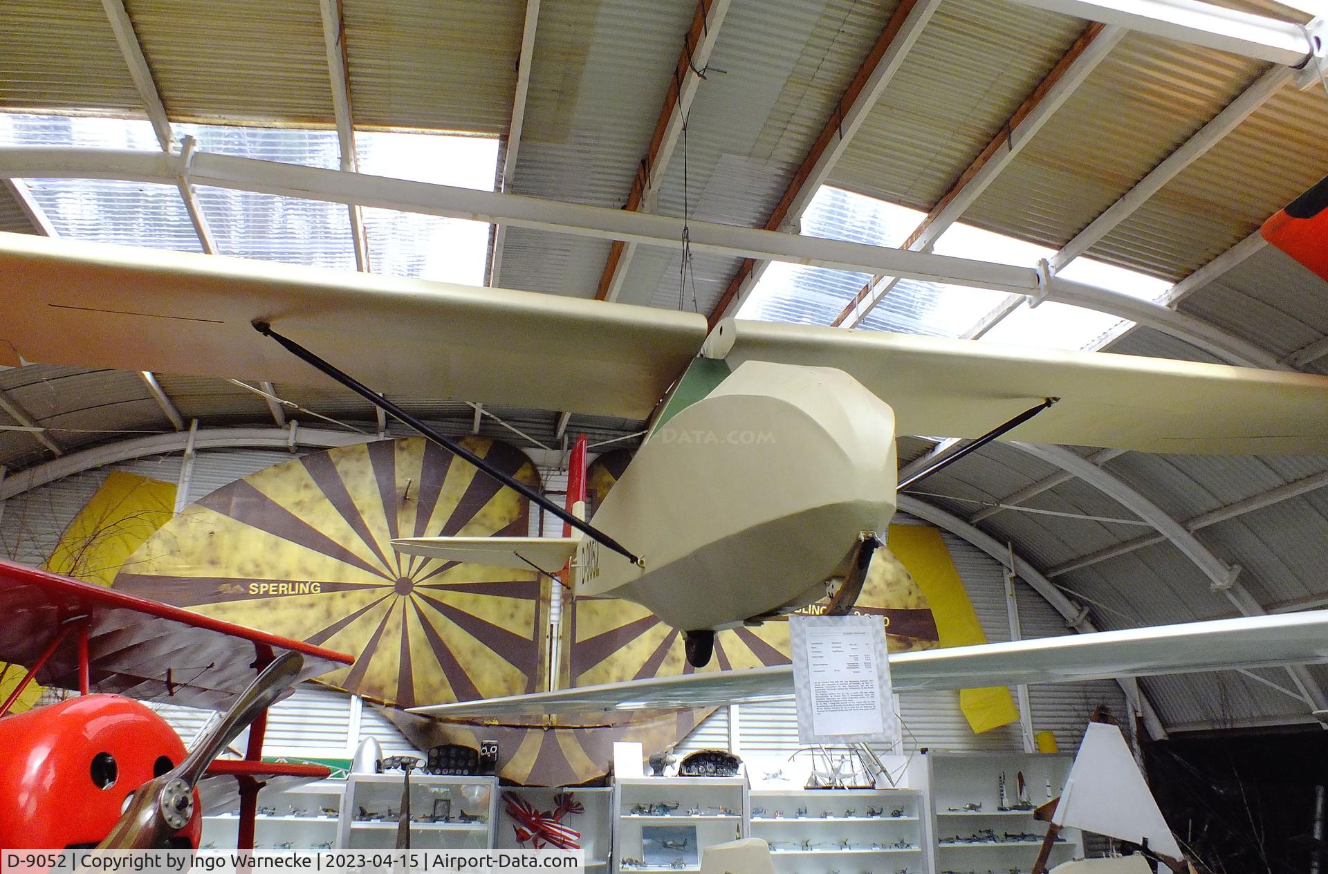 D-9052, Schneider DFS 108-49 Grunau Baby IIb C/N 03, Schneider DFS 108-49 Grunau Baby IIb at the Internationales Luftfahrtmuseum, Schwenningen