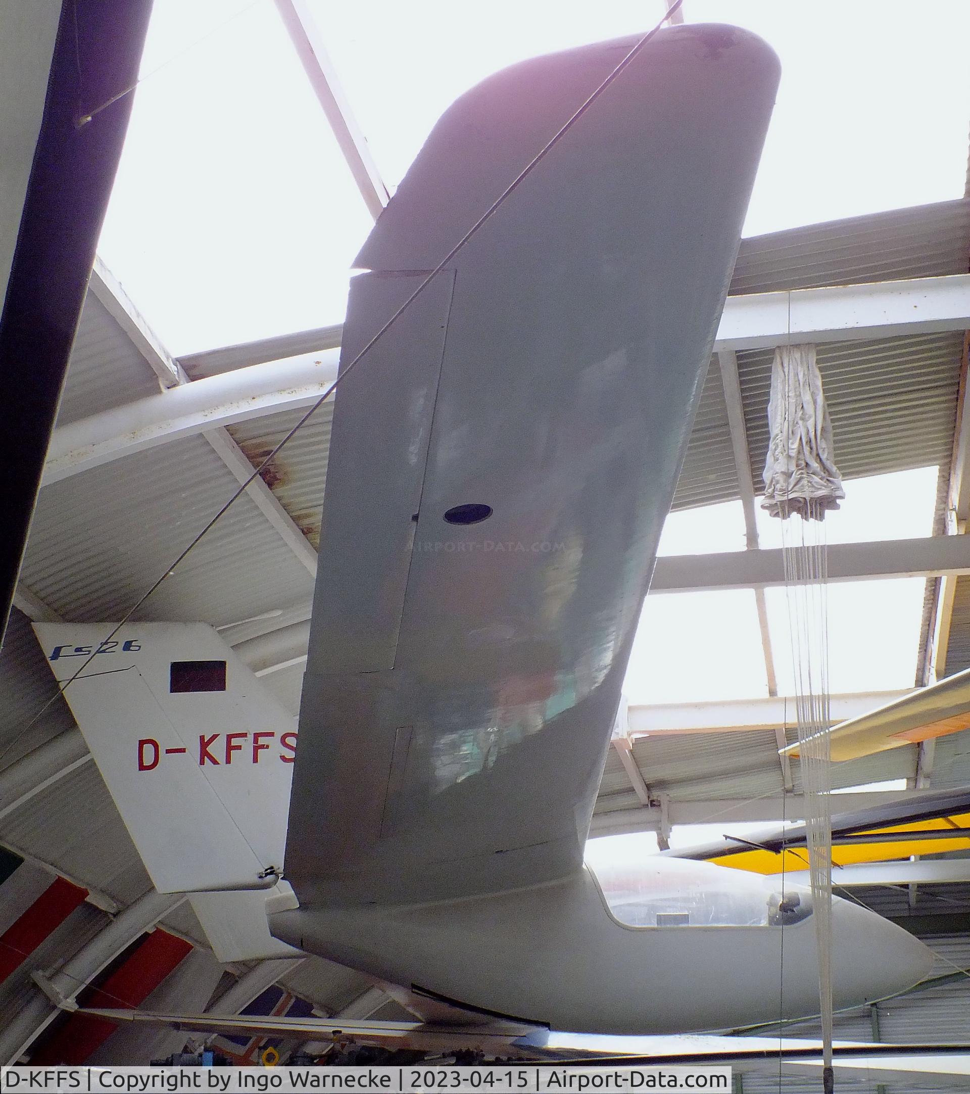 D-KFFS, 1970 Akaflieg Stuttgart FS-26 Moseppl C/N 1, Akaflieg Stuttgart FS-26 'Moseppl' at the Internationales Luftfahrtmuseum, Schwenningen