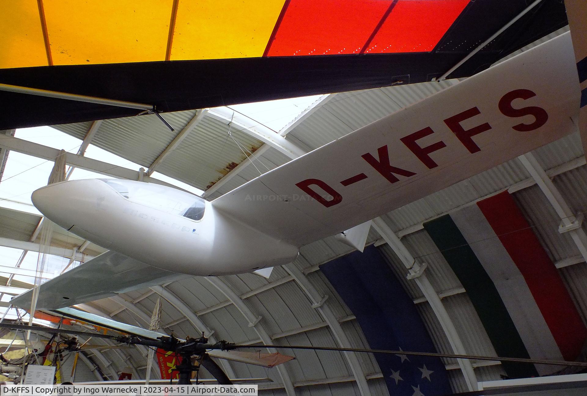 D-KFFS, 1970 Akaflieg Stuttgart FS-26 Moseppl C/N 1, Akaflieg Stuttgart FS-26 'Moseppl' at the Internationales Luftfahrtmuseum, Schwenningen