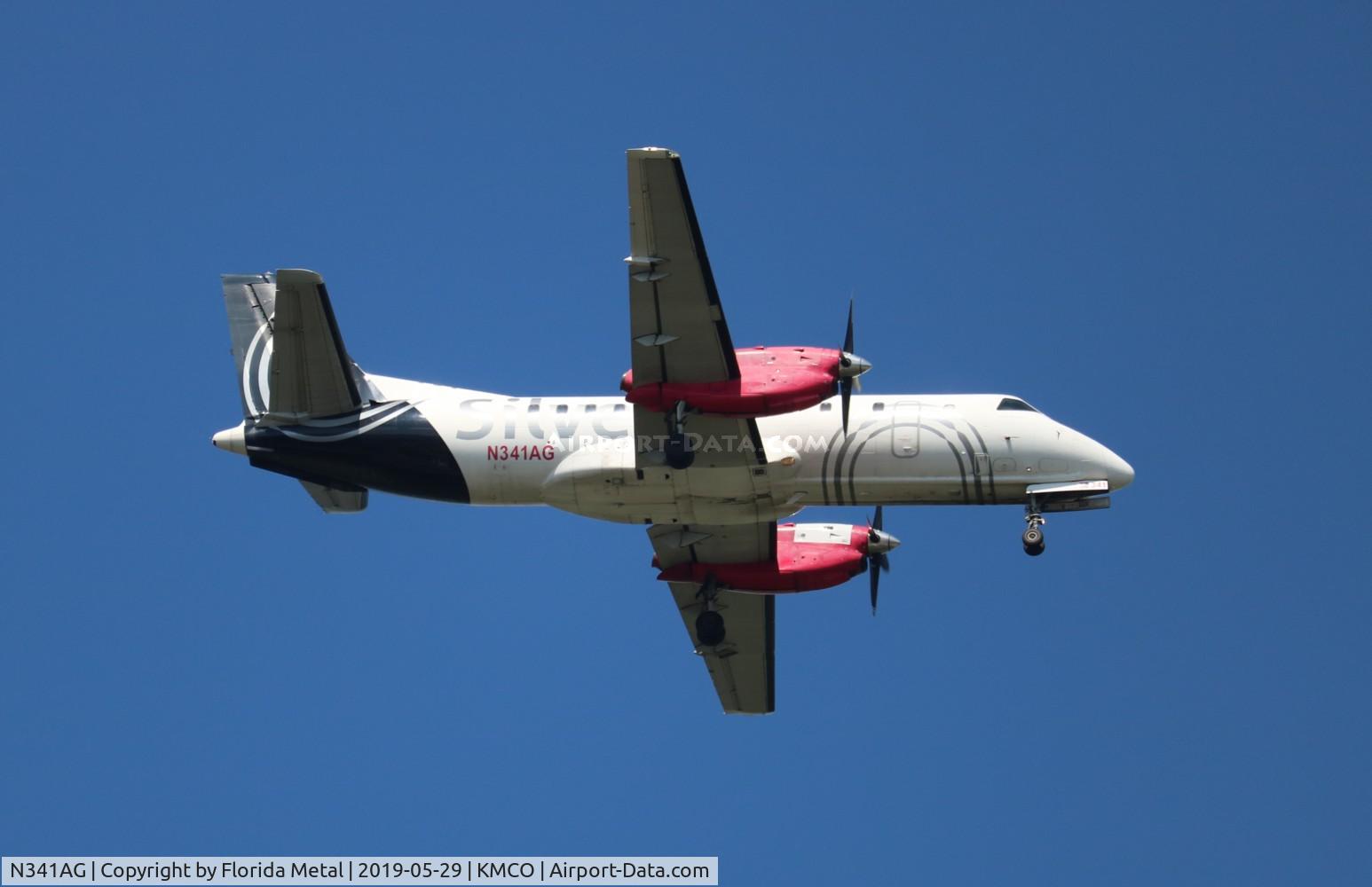 N341AG, 1998 Saab 340B C/N 340B-437, SIL S340 zx TLH-MCO