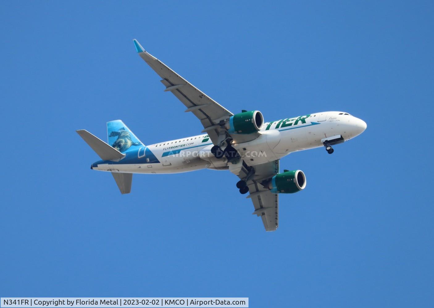 N341FR, 2018 Airbus A320-251NEO C/N 8516, FFT A32N Fran zx MDW-MCO