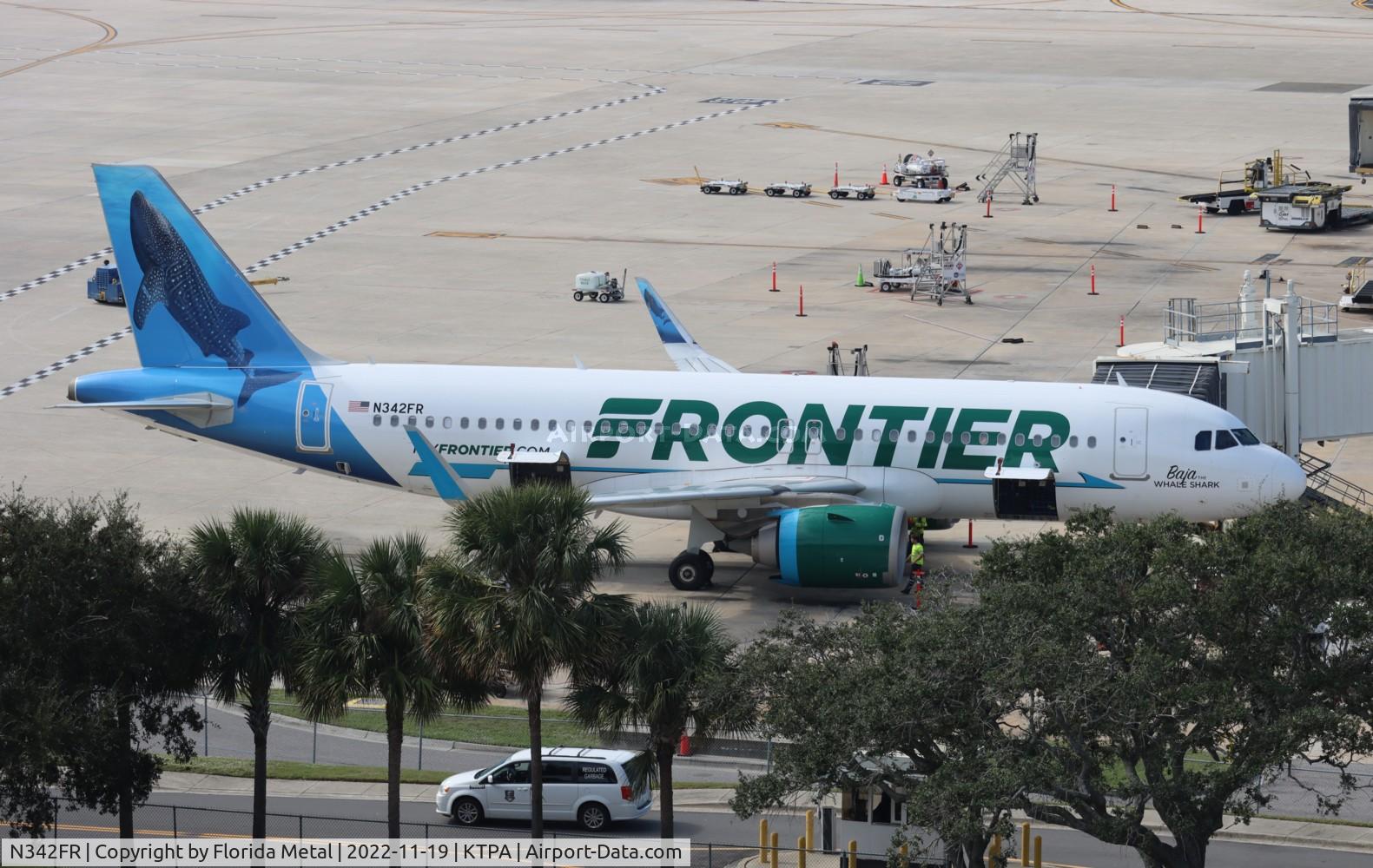 N342FR, 2018 Airbus A320-251N C/N 8537, FFT A32N Baja zx