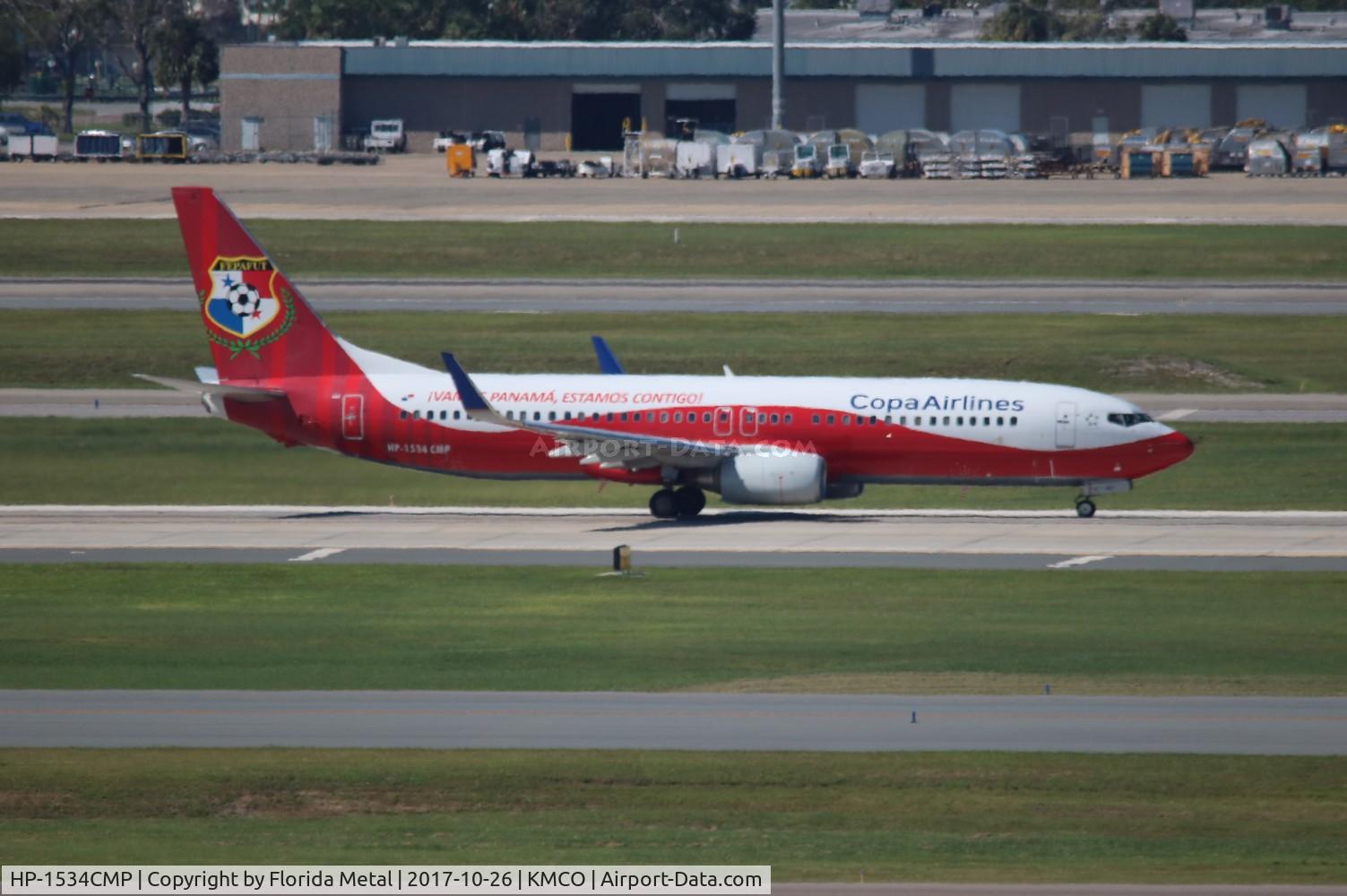 HP-1534CMP, 2008 Boeing 737-8V3 C/N 35125, CMP 738 special zx PTY-MCO