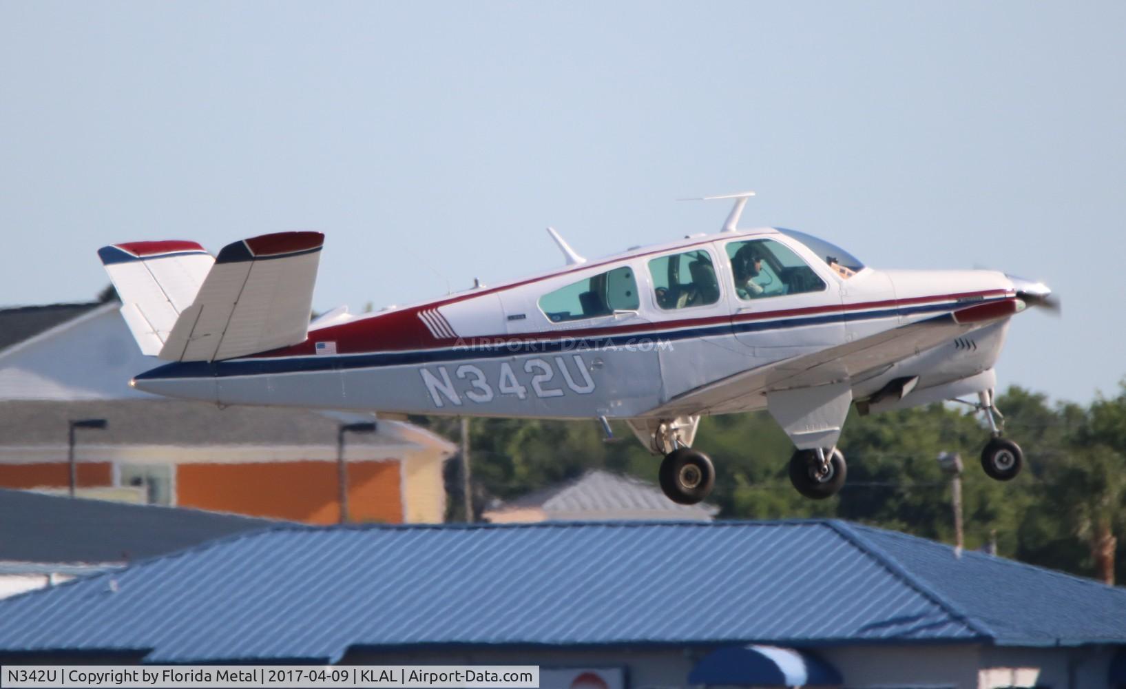 N342U, 1971 Beech V35B Bonanza C/N D-9251, Bonanza 35 zx
