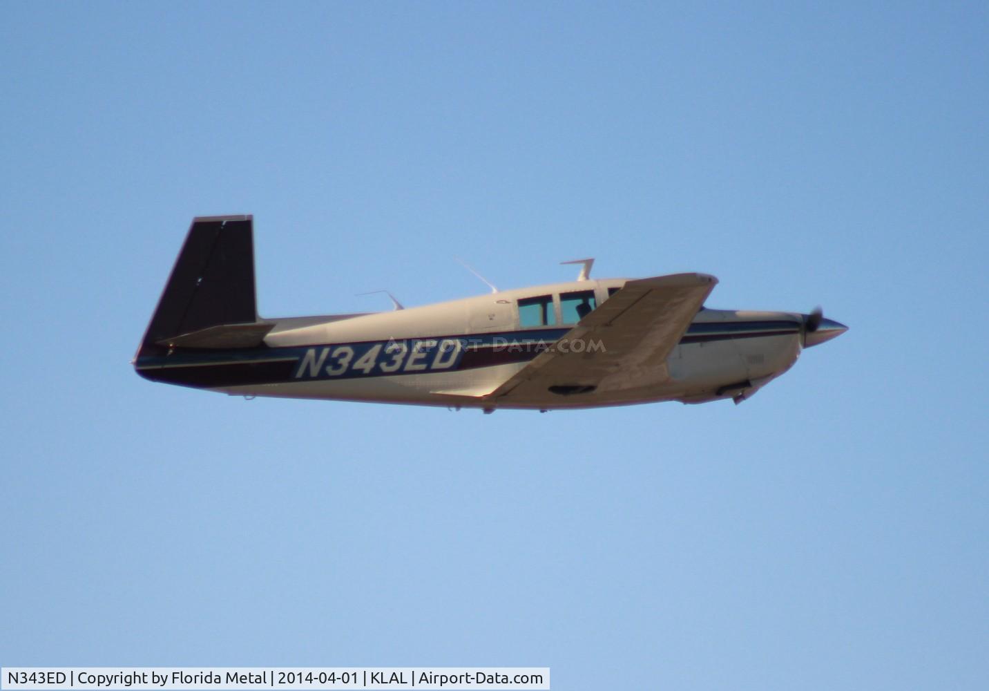 N343ED, 1967 Mooney M20F Executive C/N 680006, M20F zx