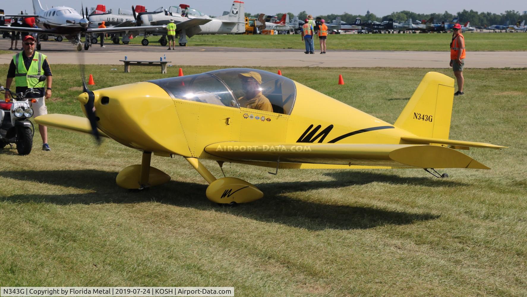 N343G, Sonex Sonex C/N 0826, Sonex Sonex zx