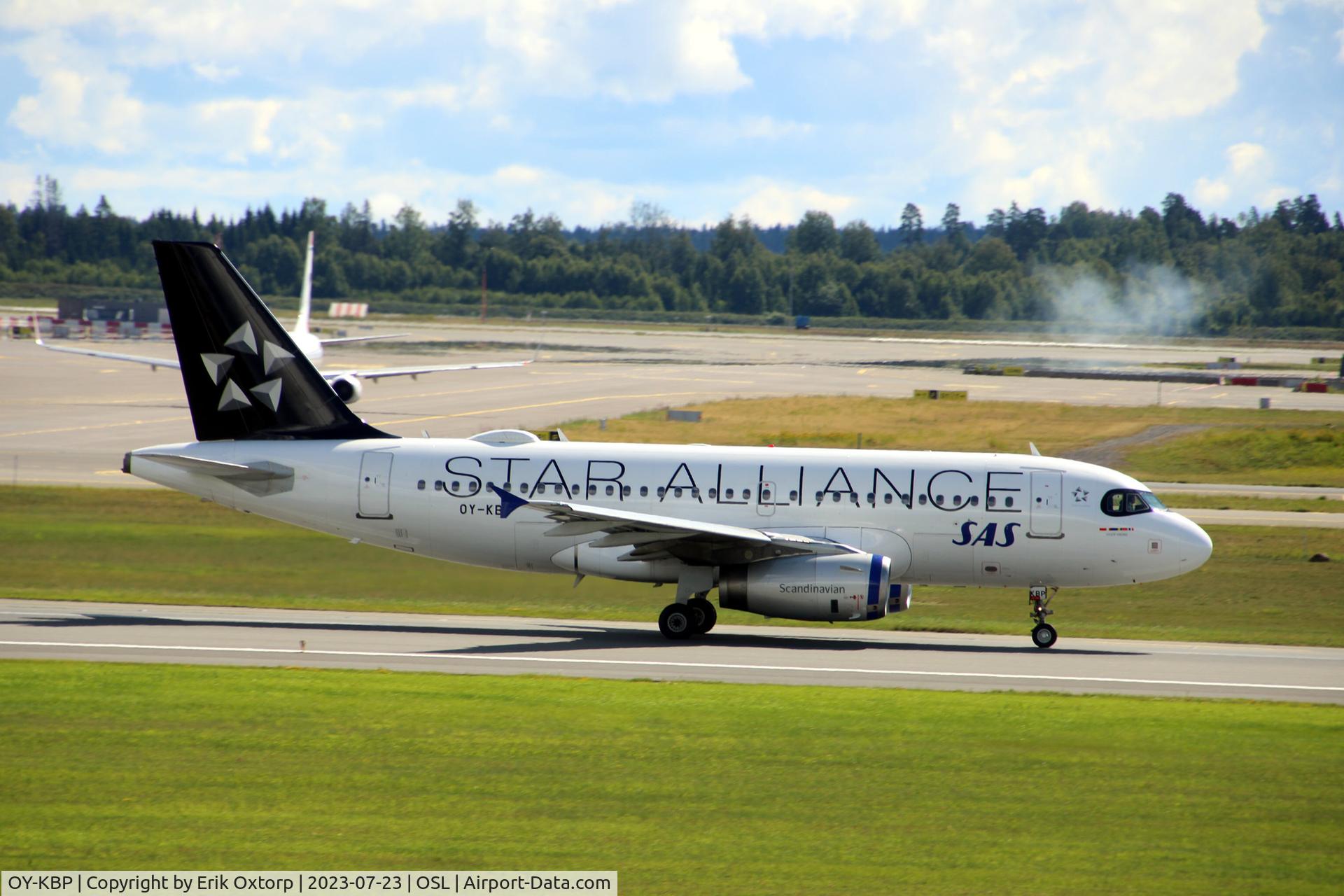 OY-KBP, 2006 Airbus A319-132 C/N 2888, OY-KBP in OSL