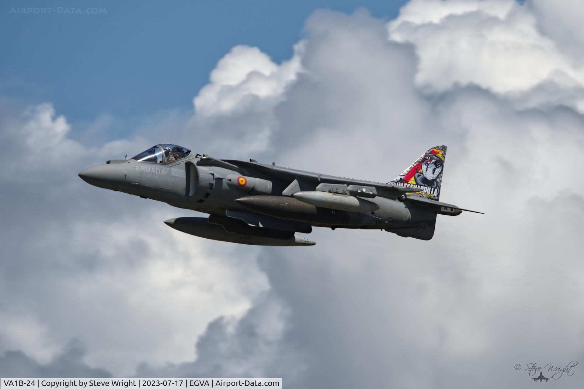 VA1B-24, McDonnell Douglas EAV-8B+ Matador II C/N E13/SP-01, RIAT 2023 RAF Fairford