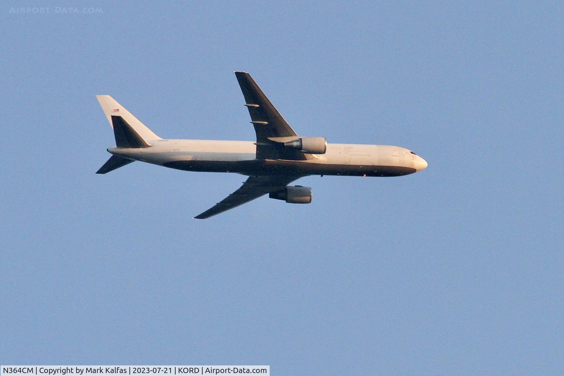 N364CM, 1989 Boeing 767-338/ER C/N 24531, ABX Air B763 N364CM, operating as ABX16 from 
CVG to ORD