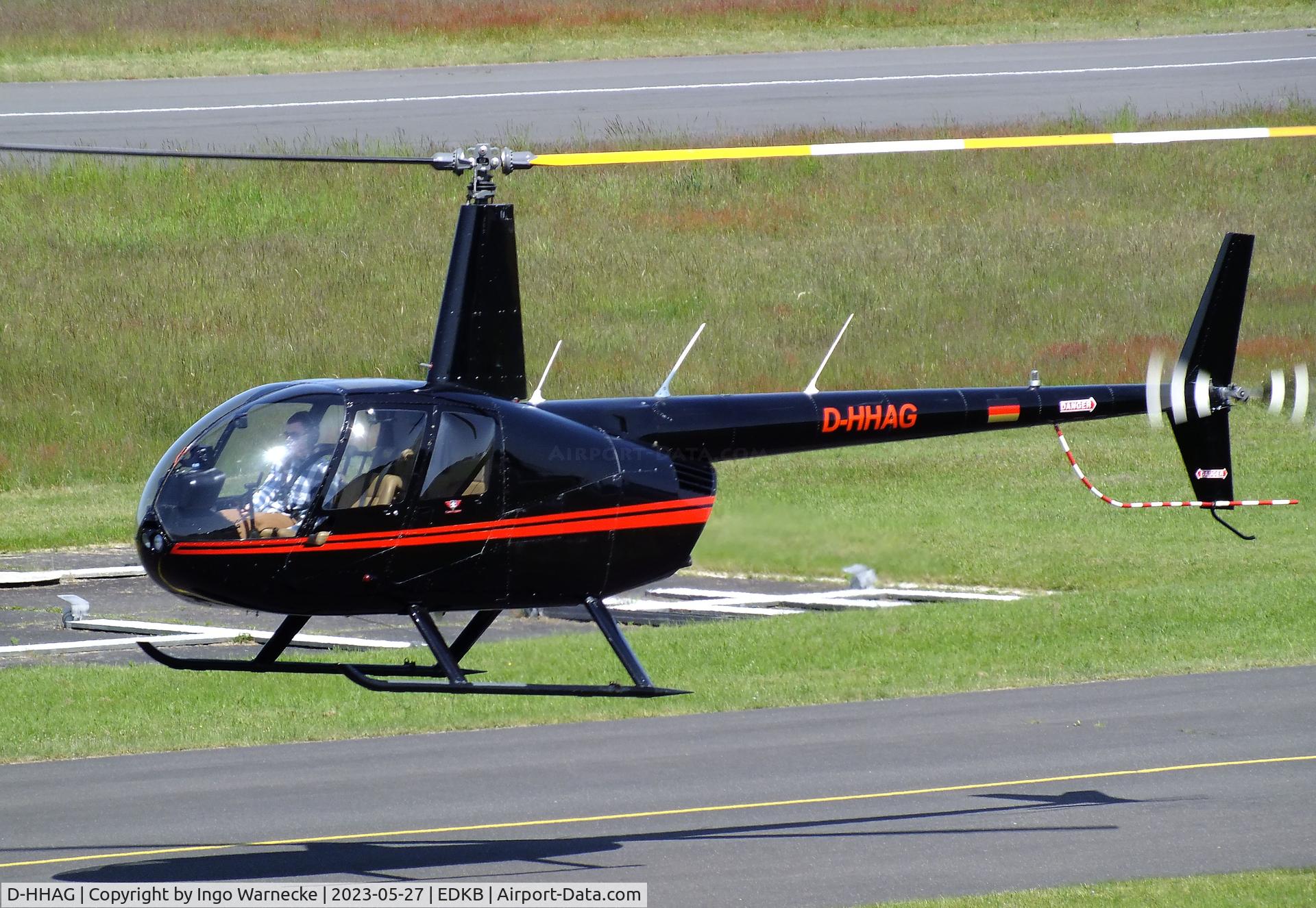 D-HHAG, Robinson R44 Raven C/N 0852, Robinson R44 Raven at Bonn-Hangelar airfield '2305
