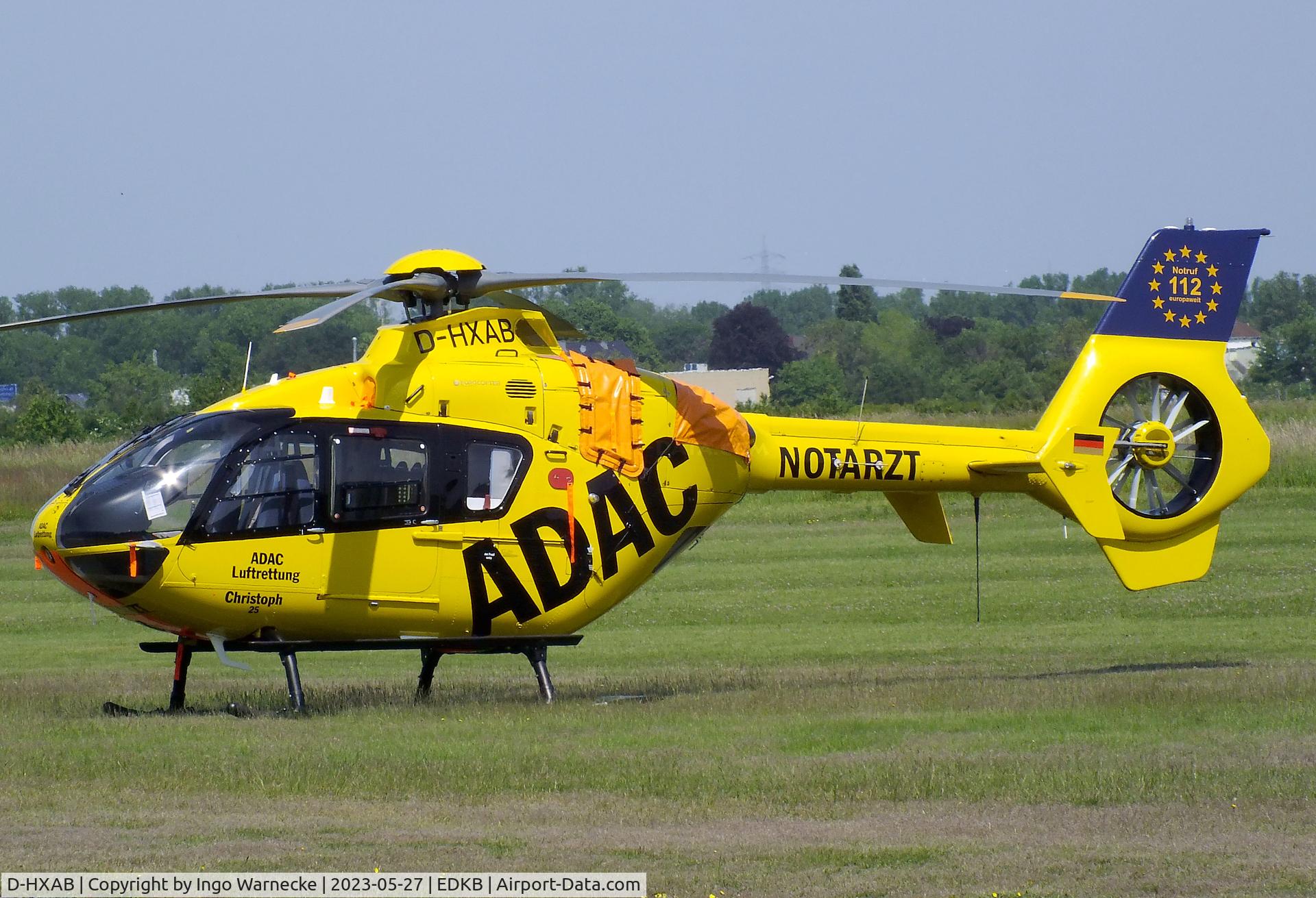 D-HXAB, Eurocopter EC-135P-2 C/N 1126, Eurocopter EC135P2 'Christoph 25' EMS-helicopter of ADAC Luftrettung at Bonn-Hangelar airfield '2305