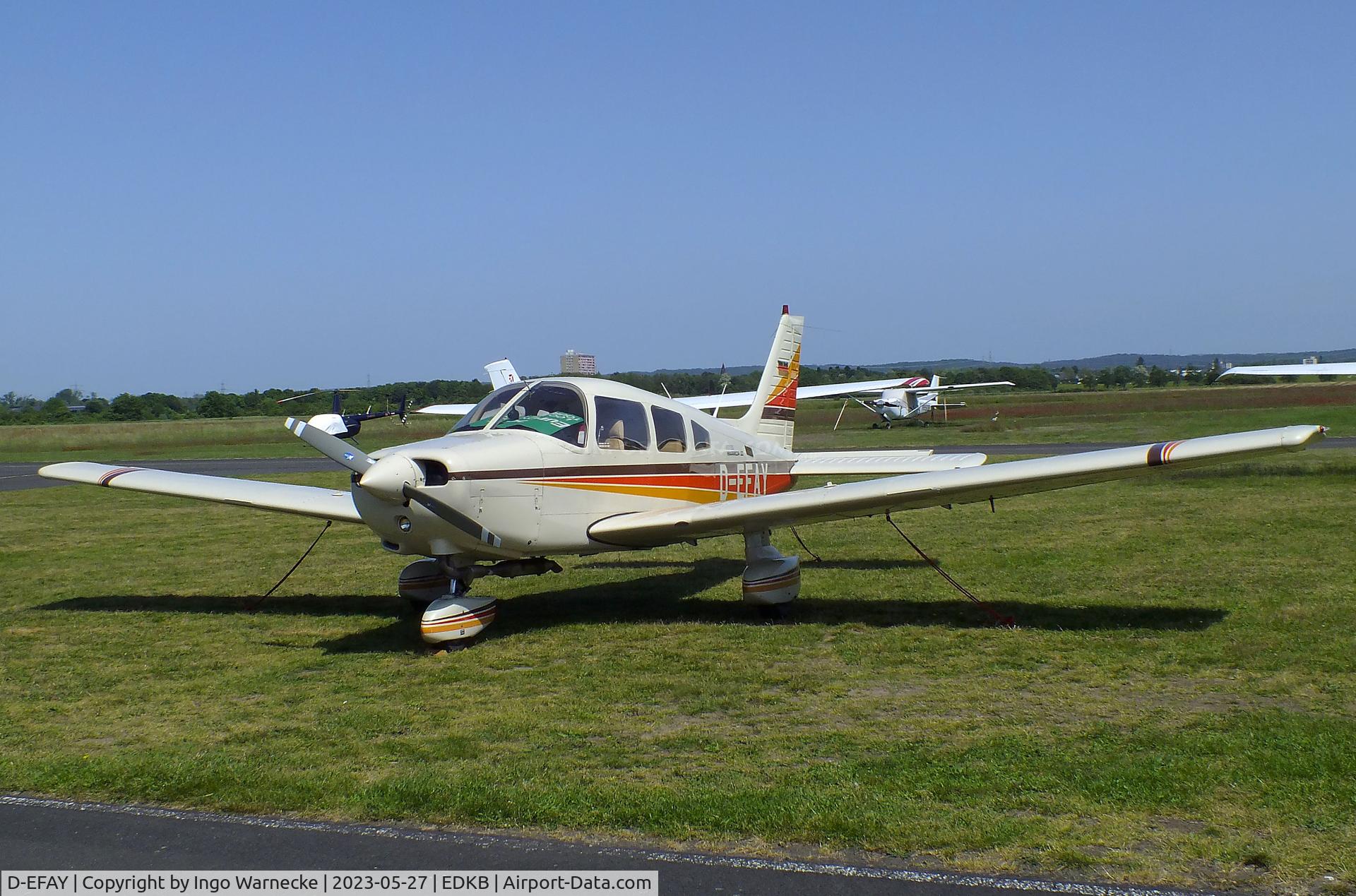 D-EFAY, 1985 Piper PA-28-161 C/N 288516070, Piper PA-28-161 Warrior II at Bonn-Hangelar airfield '2305