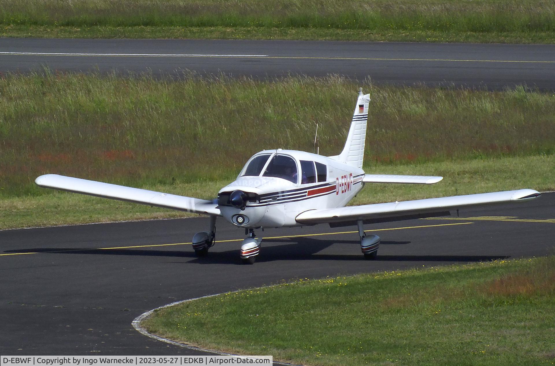 D-EBWF, 1972 Piper PA-28-140 Cherokee Cruiser C/N 28-7225454, Piper PA-28-140 Cherokee Cruiser at Bonn-Hangelar airfield '2305
