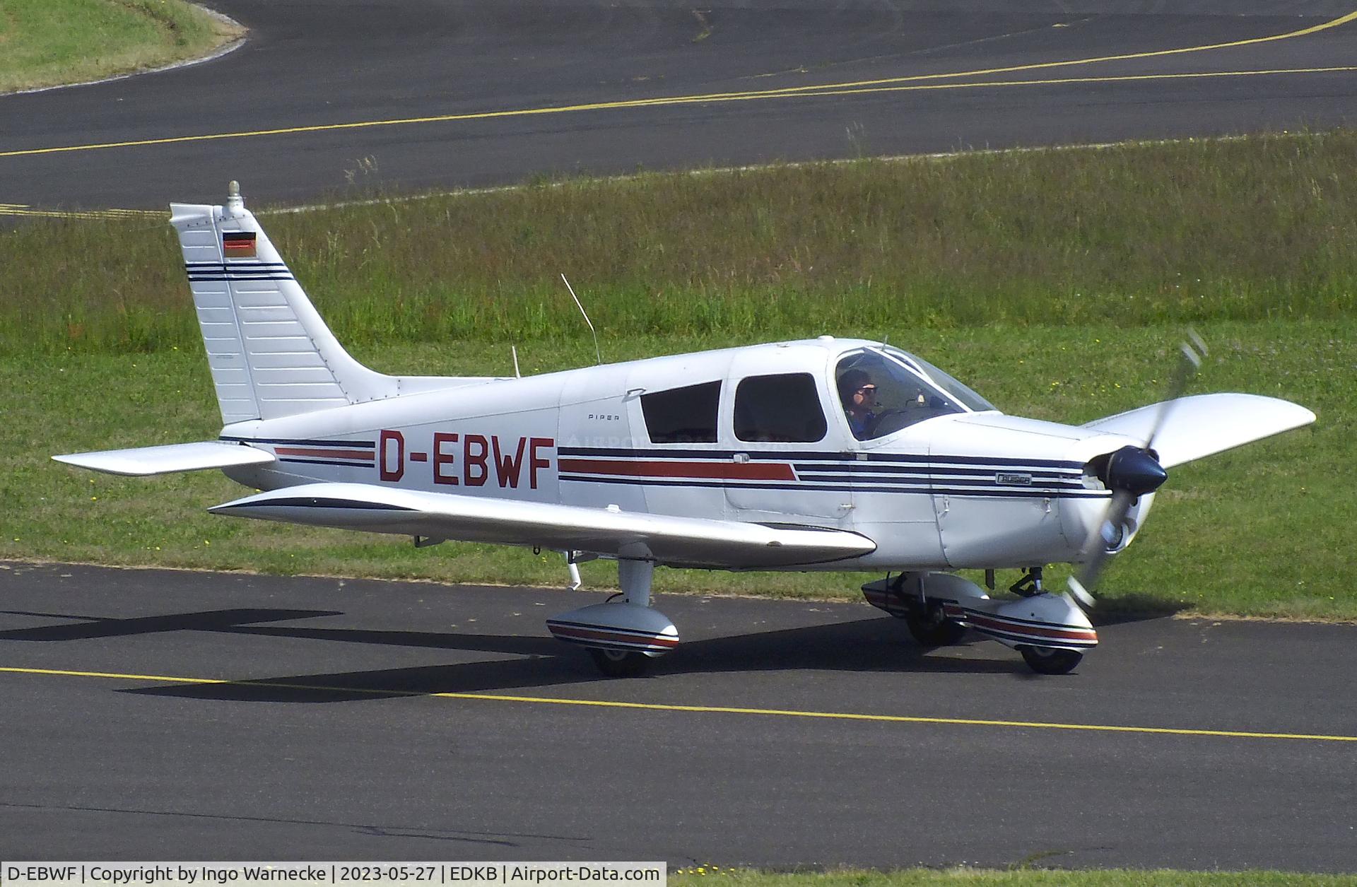 D-EBWF, 1972 Piper PA-28-140 Cherokee Cruiser C/N 28-7225454, Piper PA-28-140 Cherokee Cruiser at Bonn-Hangelar airfield '2305
