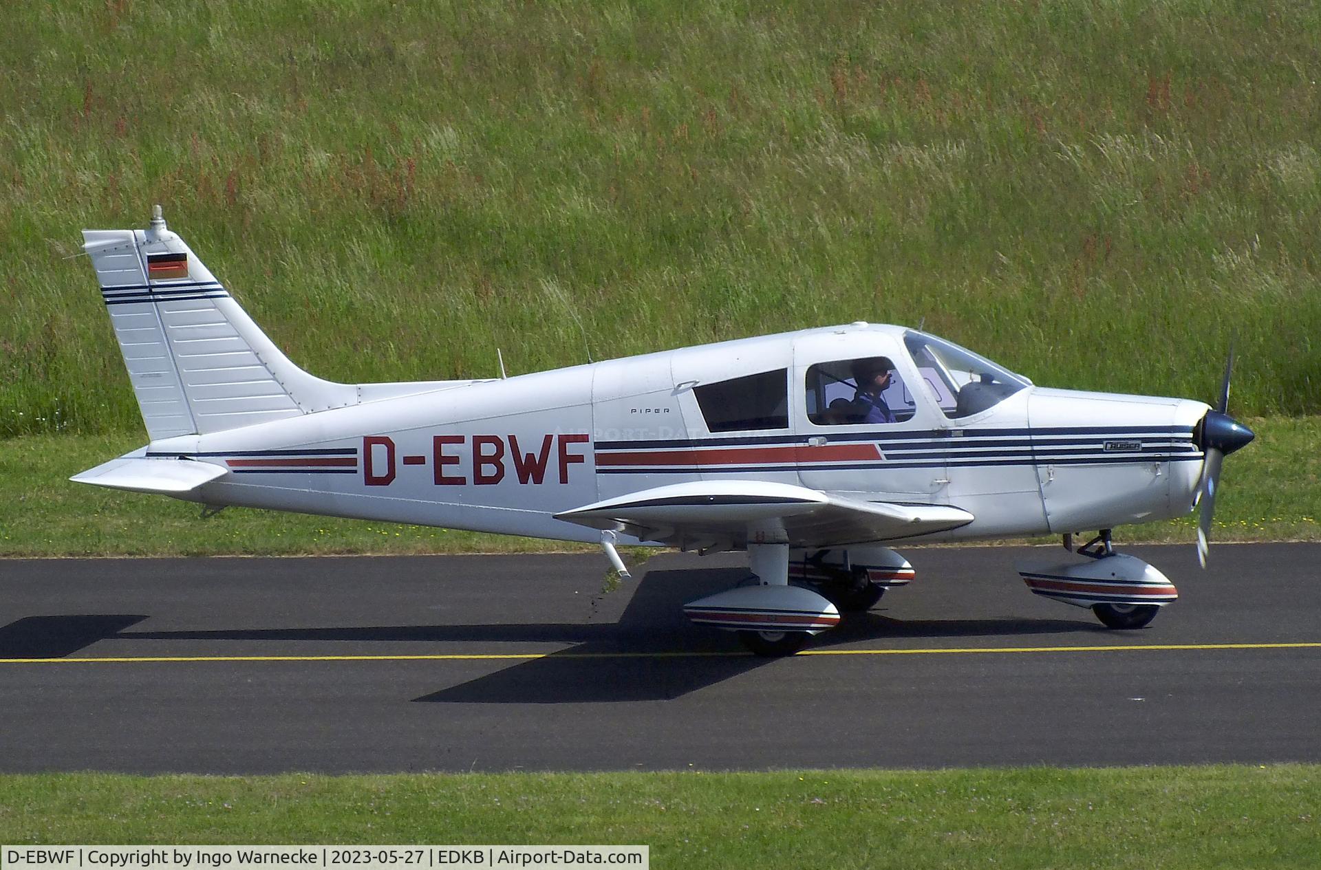 D-EBWF, 1972 Piper PA-28-140 Cherokee Cruiser C/N 28-7225454, Piper PA-28-140 Cherokee Cruiser at Bonn-Hangelar airfield '2305