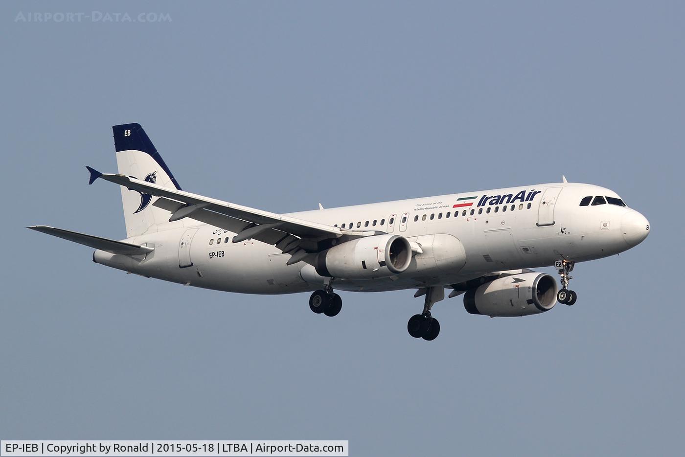 EP-IEB, 1996 Airbus A320-232 C/N 575, at ist