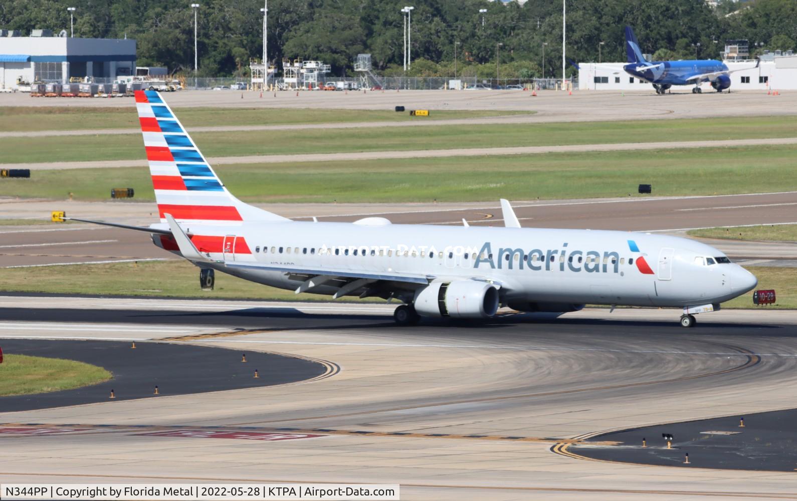 N344PP, 2017 Boeing 737-823 C/N 31272, AAL 738 zx ORD-TPA