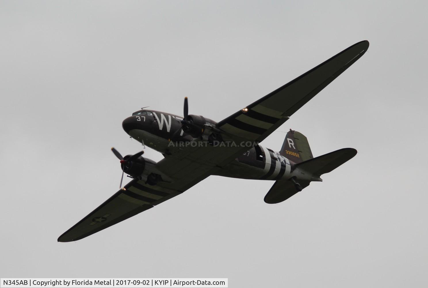 N345AB, 1943 Douglas DC3C-S1C3G (C-47A) C/N 13803, C-47 zx