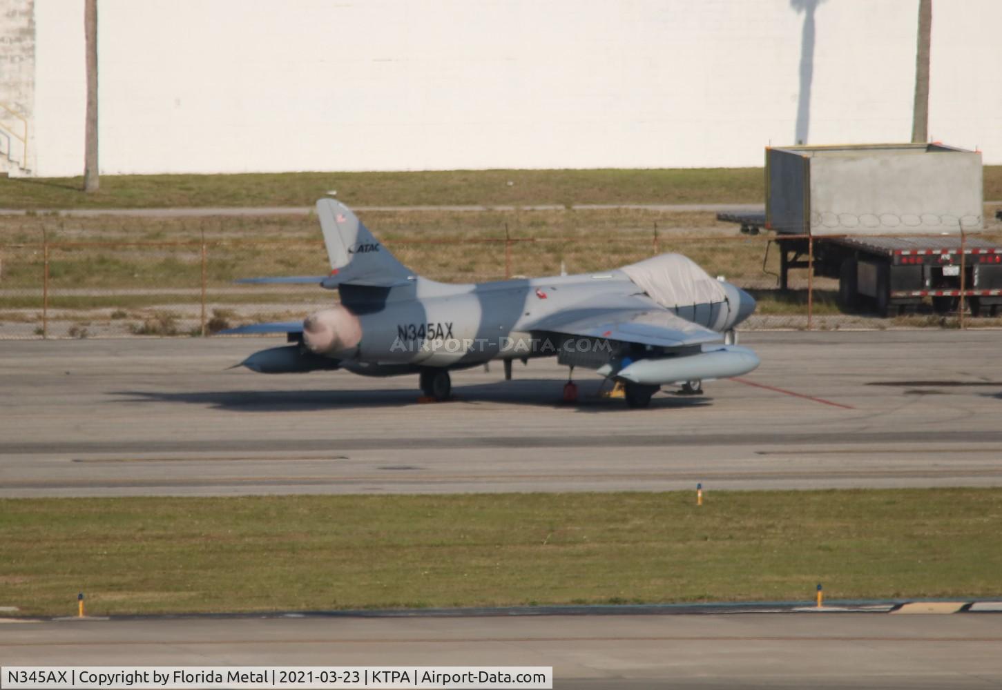 N345AX, 1959 Hawker Hunter F.58A C/N HABL-003115, Hawker Hunter zx