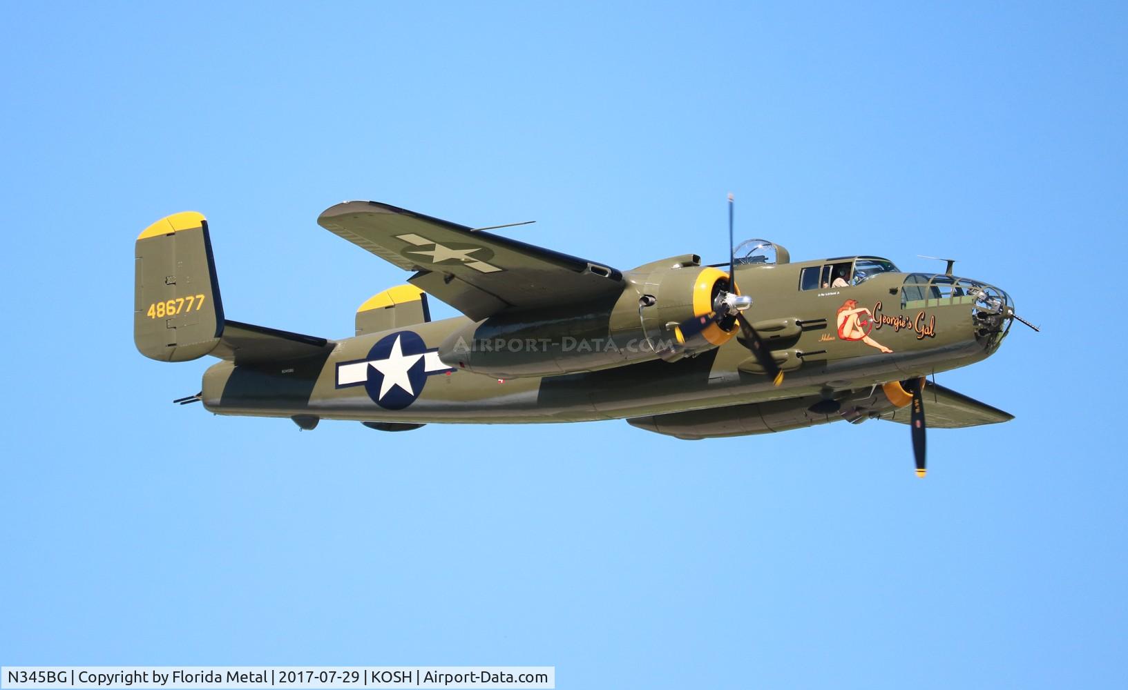N345BG, 1944 North American TB-25N Mitchell C/N 108-47531, B-25 Georgie's Gal zx