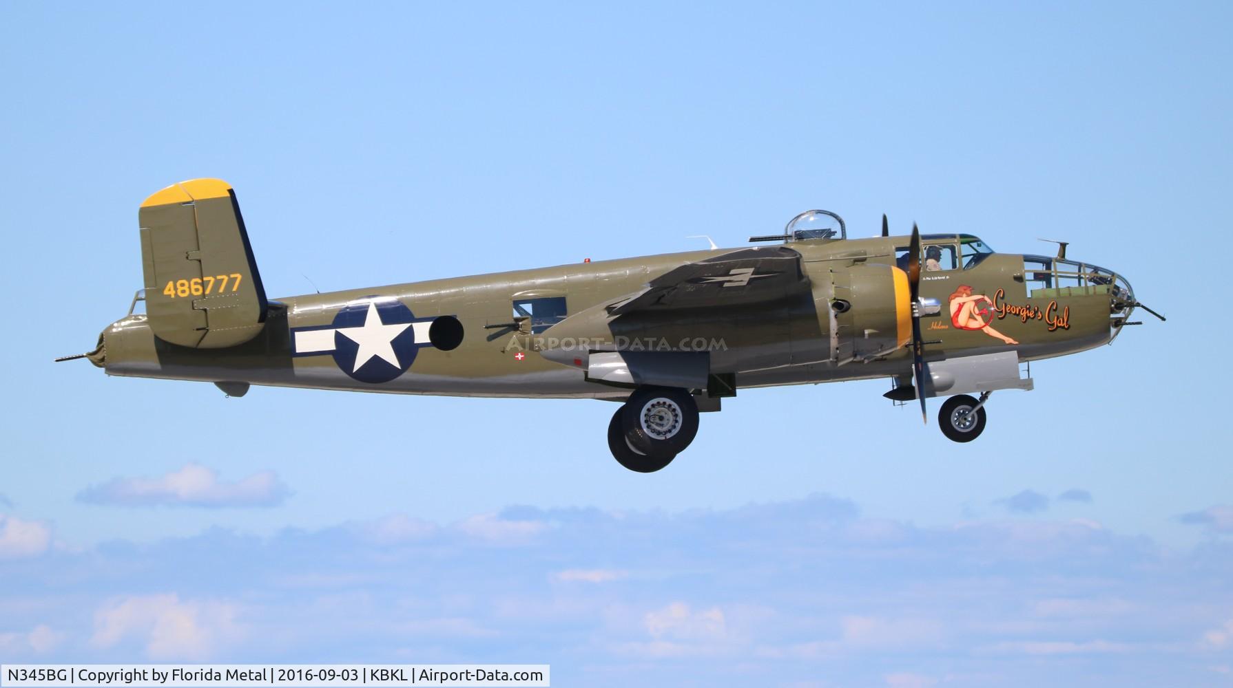 N345BG, 1944 North American TB-25N Mitchell C/N 108-47531, B-25 zx Georgie's Gal zx