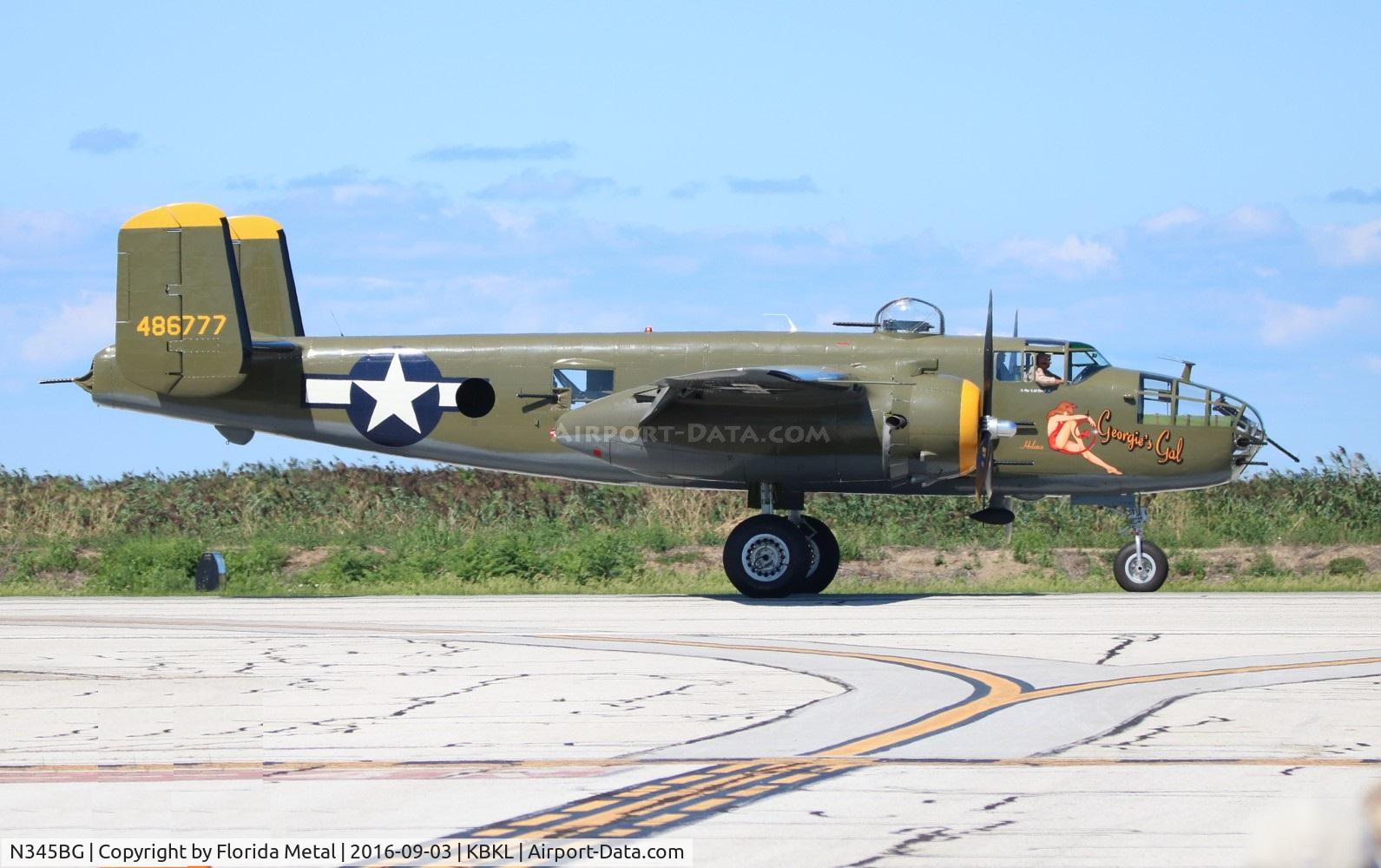 N345BG, 1944 North American TB-25N Mitchell C/N 108-47531, B-25 Georgie's Gal zx