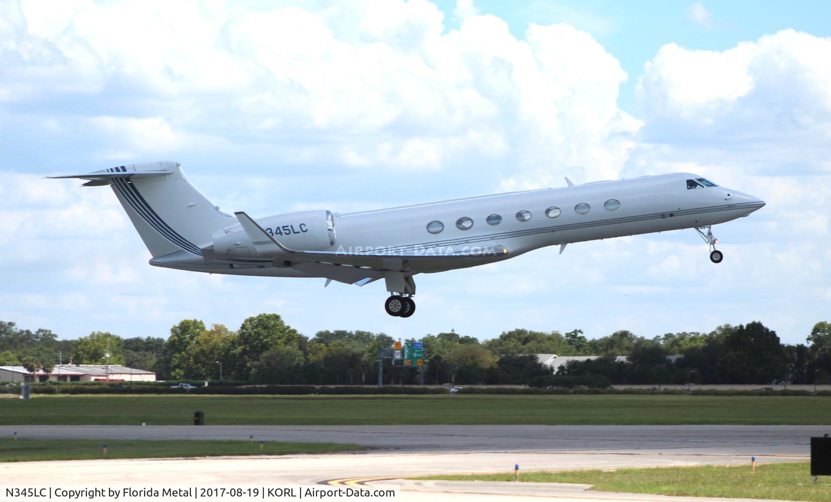N345LC, 2007 Gulfstream Aerospace GV-SP (G550) C/N 5145, G550 zx