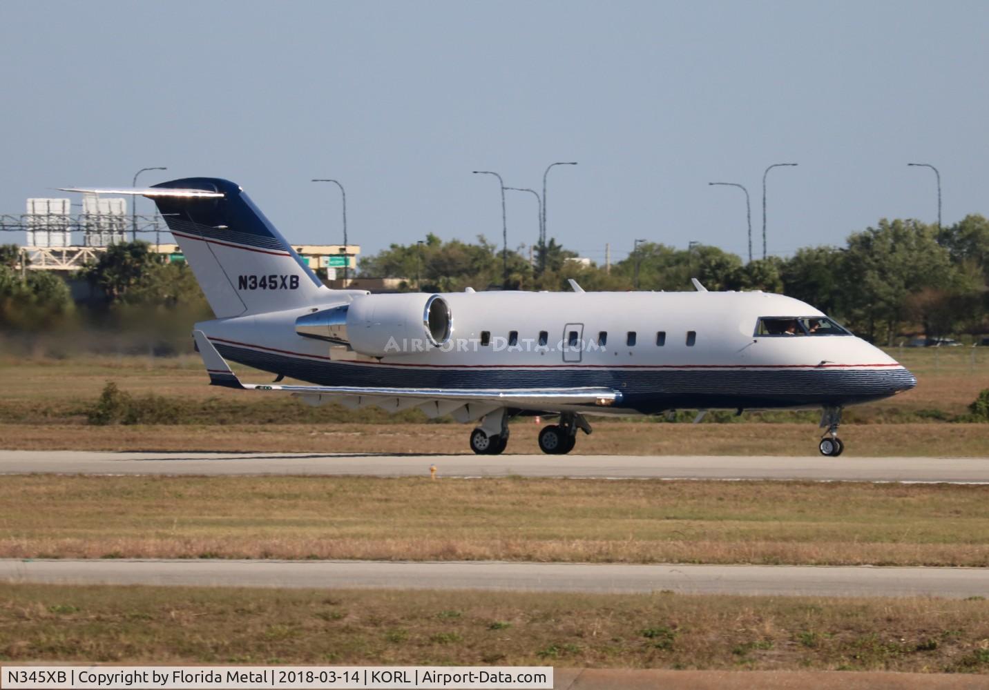 N345XB, 2005 Bombardier Challenger 604 (CL-600-2B16) C/N 5631, Challenger 604 zx