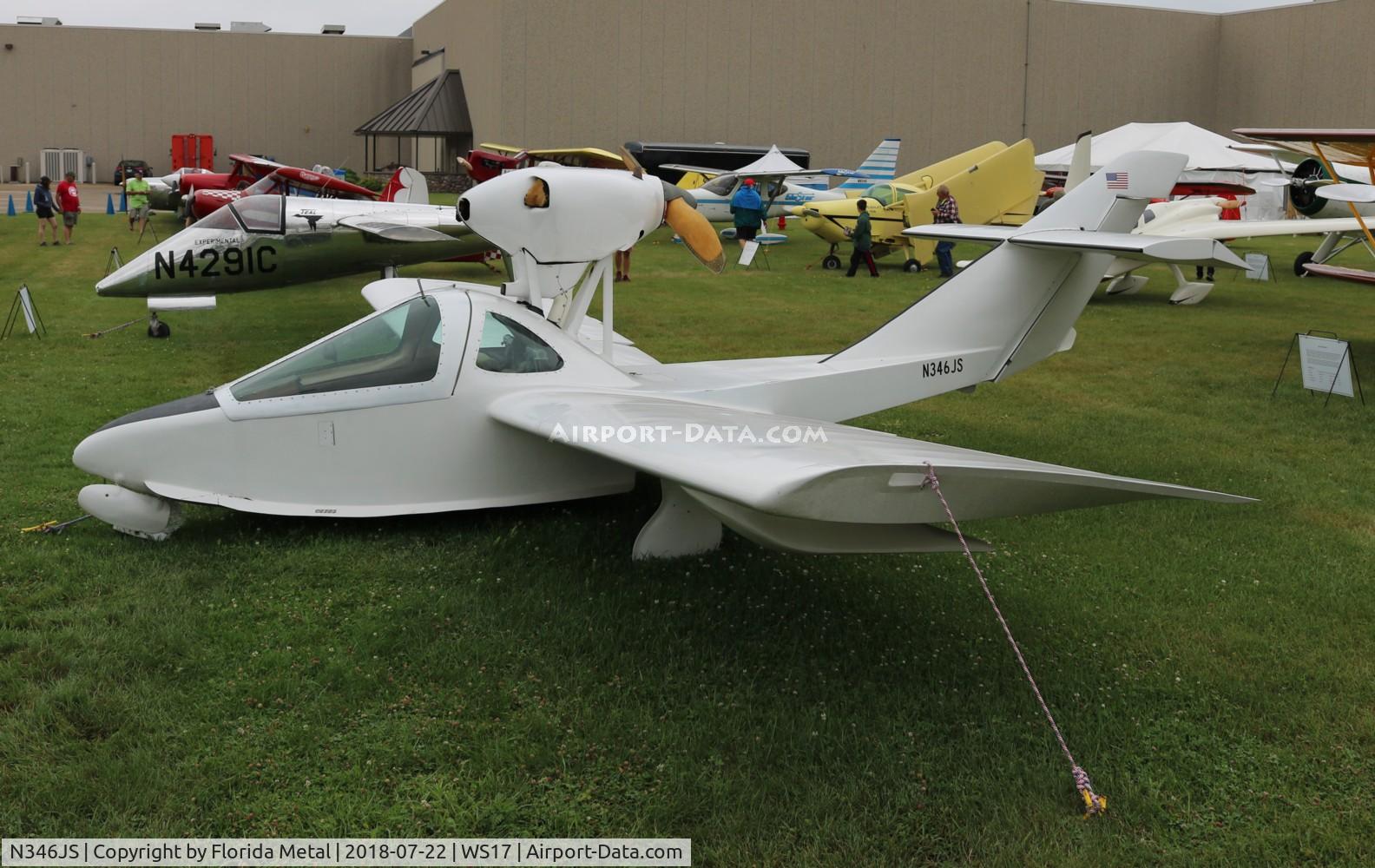 N346JS, 1981 Pereira Osprey II C/N JS-3, Osprey II zx