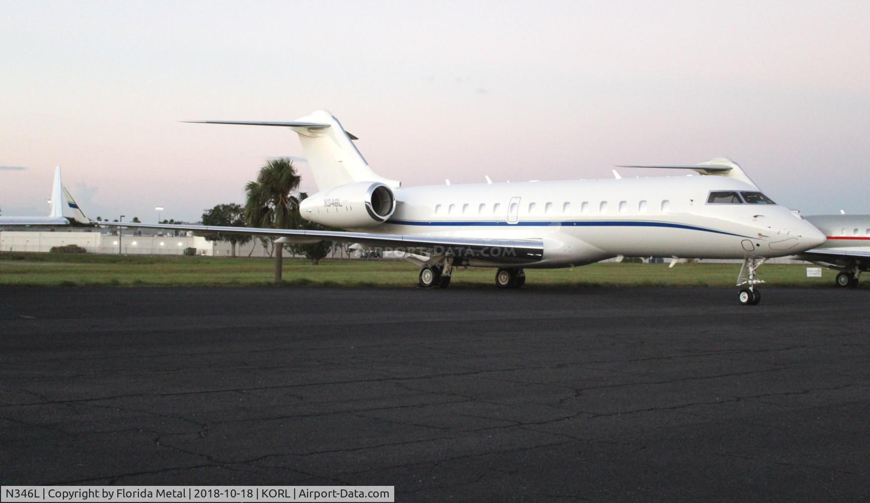 N346L, 2011 Bombardier BD-700-1A11 Global 5000 C/N 9449, Global 5000 zx