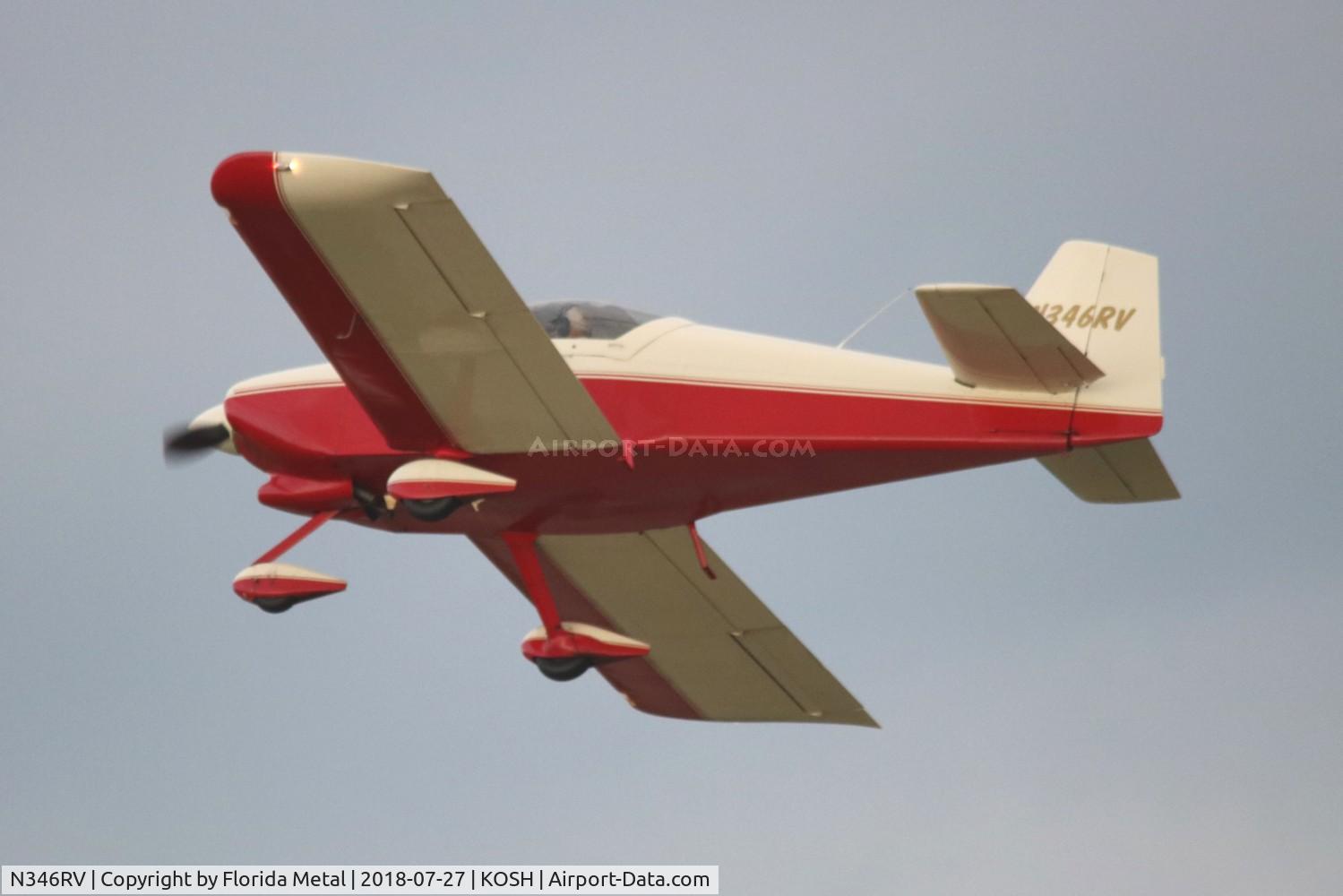N346RV, 1996 Vans RV-6A C/N 23004, RV-6A zx