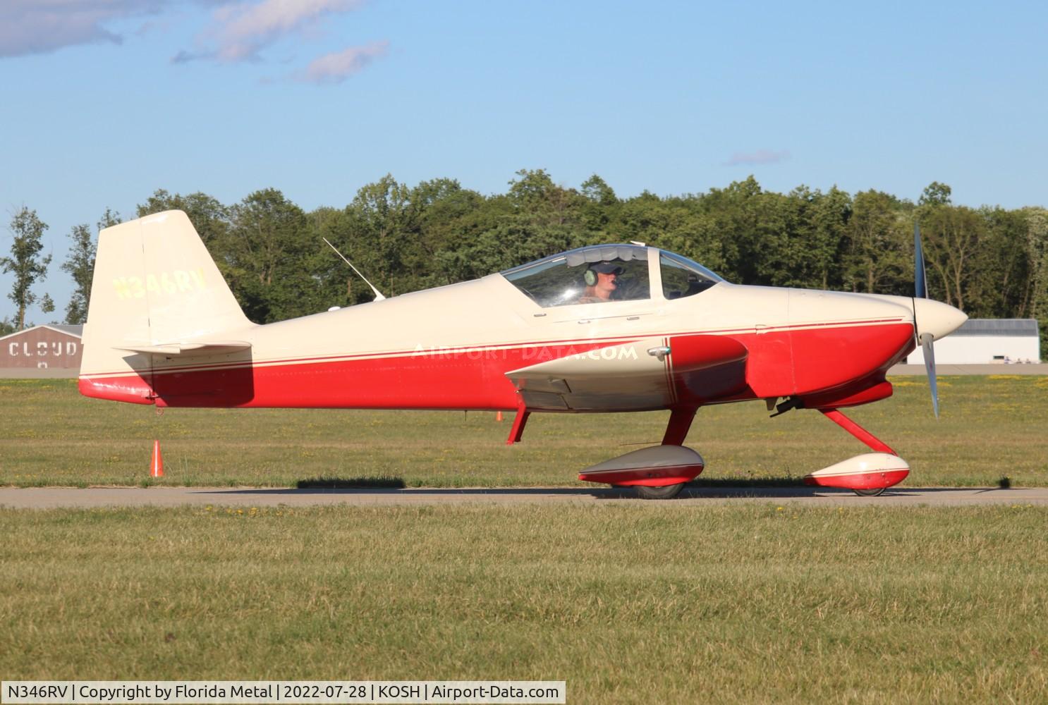 N346RV, 1996 Vans RV-6A C/N 23004, RV-6A zx