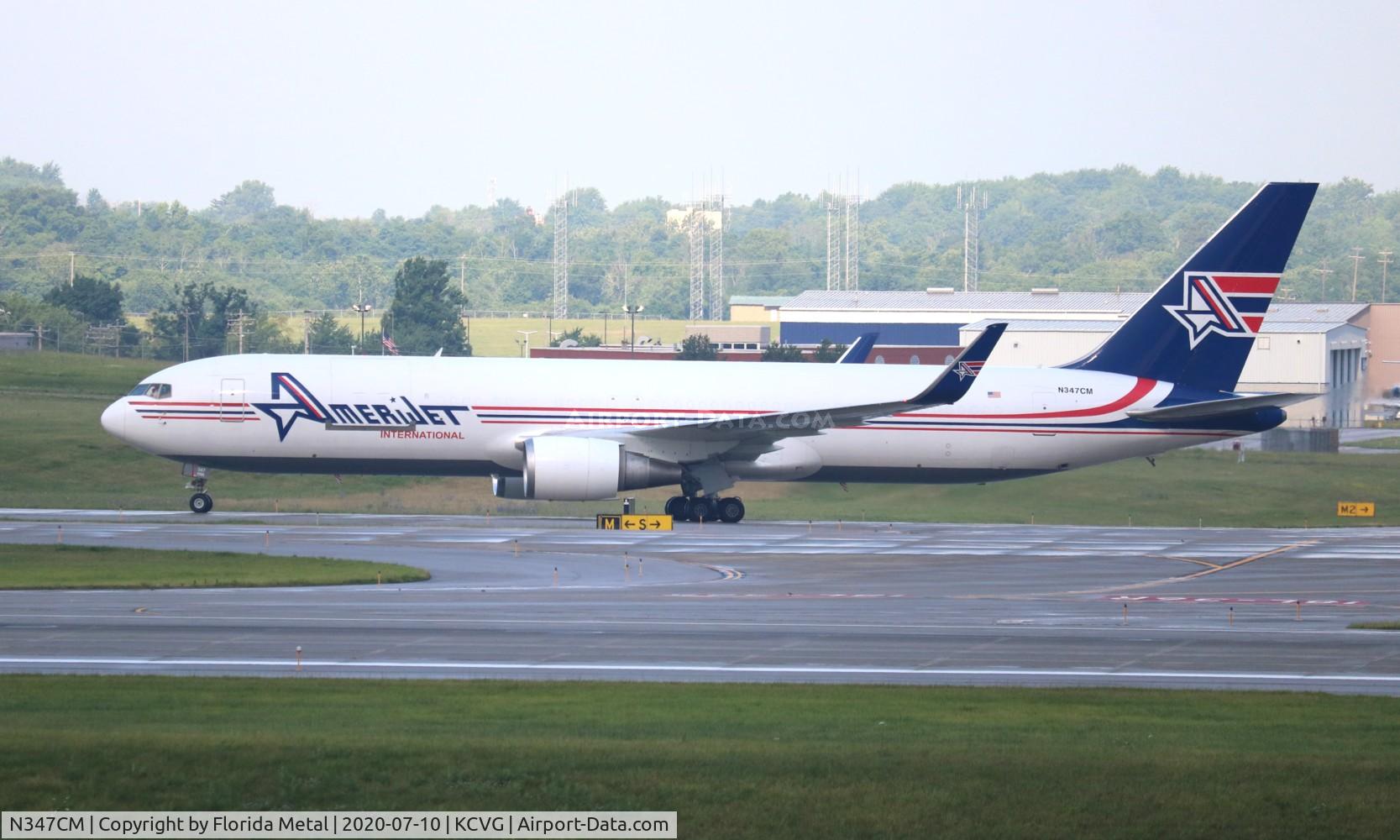 N347CM, 1993 Boeing 767-323 C/N 26995, AJT 767-300F zx