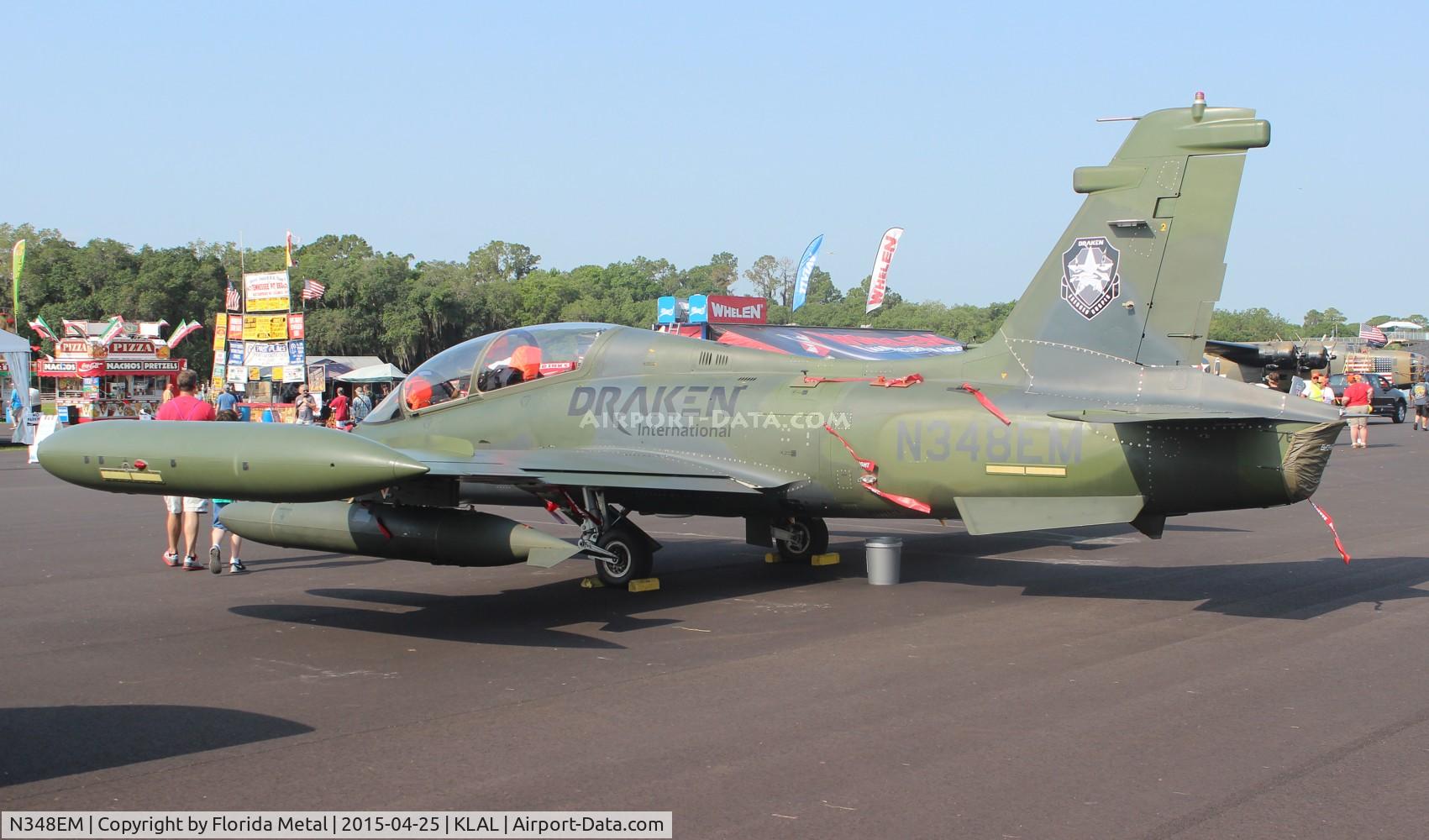 N348EM, 1991 Aermacchi MB-339CB C/N 6829/180, MB-339 zx