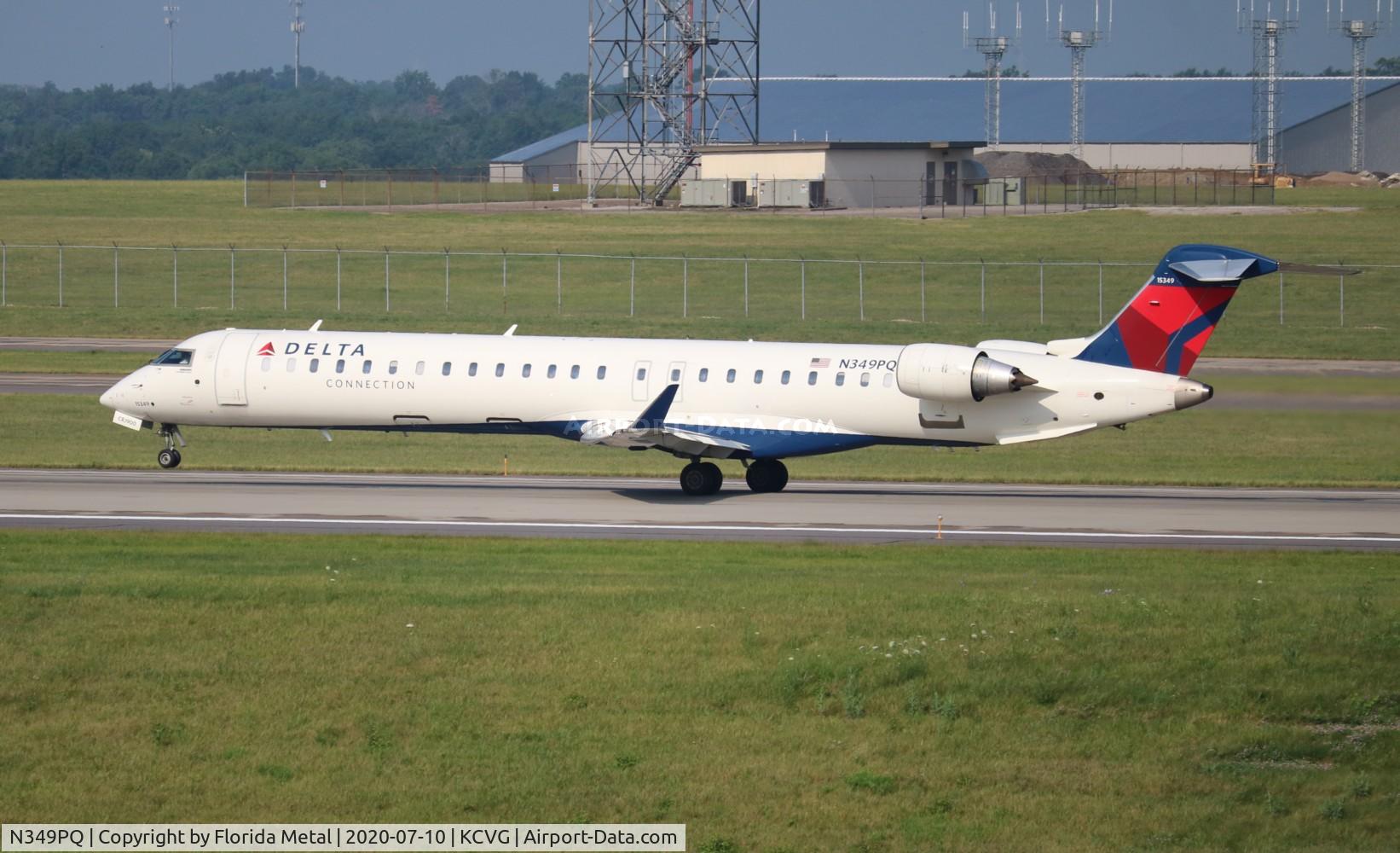 N349PQ, 2015 Bombardier CRJ-900ER (CL-600-2D24) C/N 15349, END/DAL CR9 zx CVG-LGA
