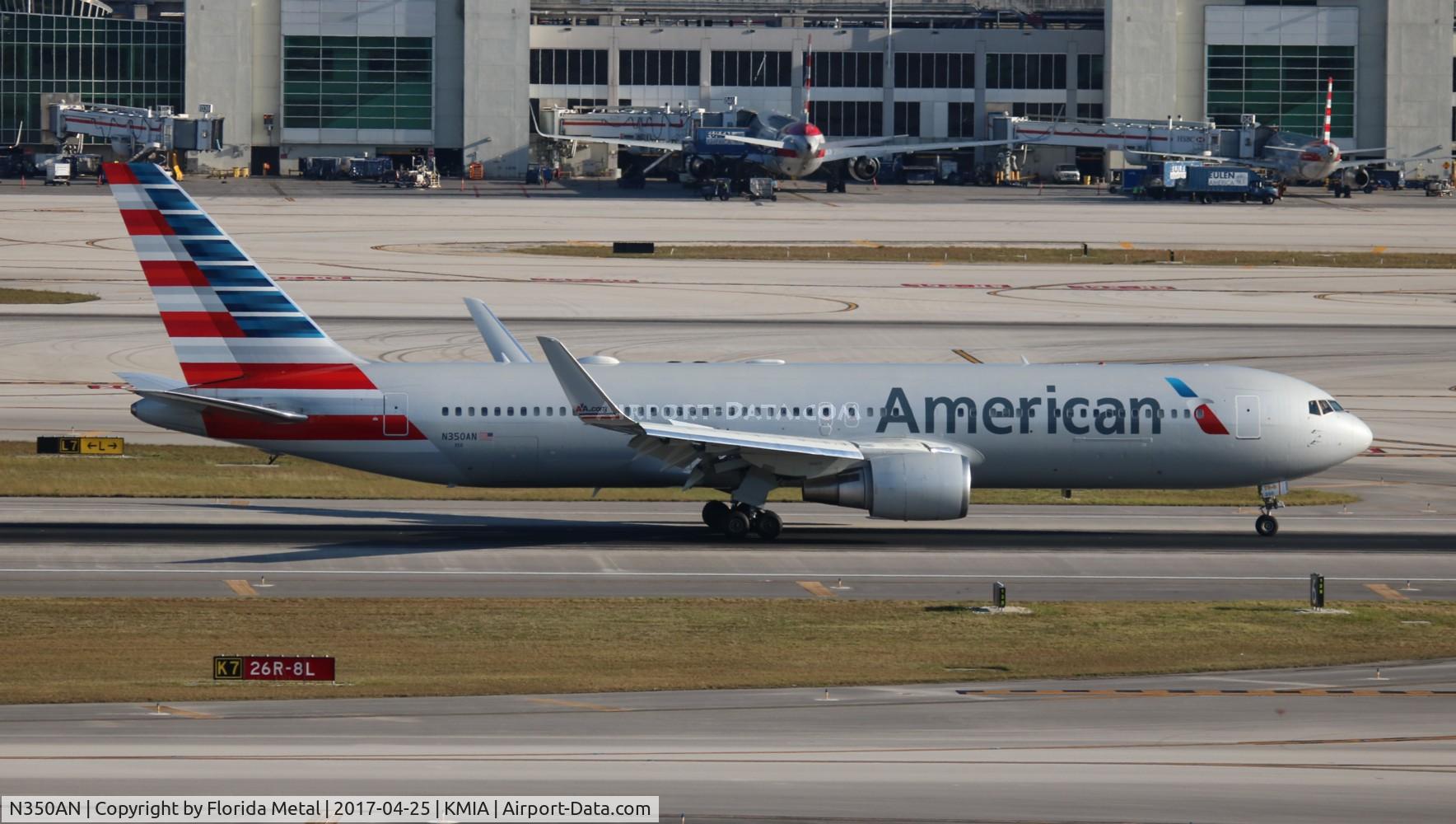 N350AN, 2003 Boeing 767-323/ER C/N 33089, AAL 763 zx MAD-MIA
