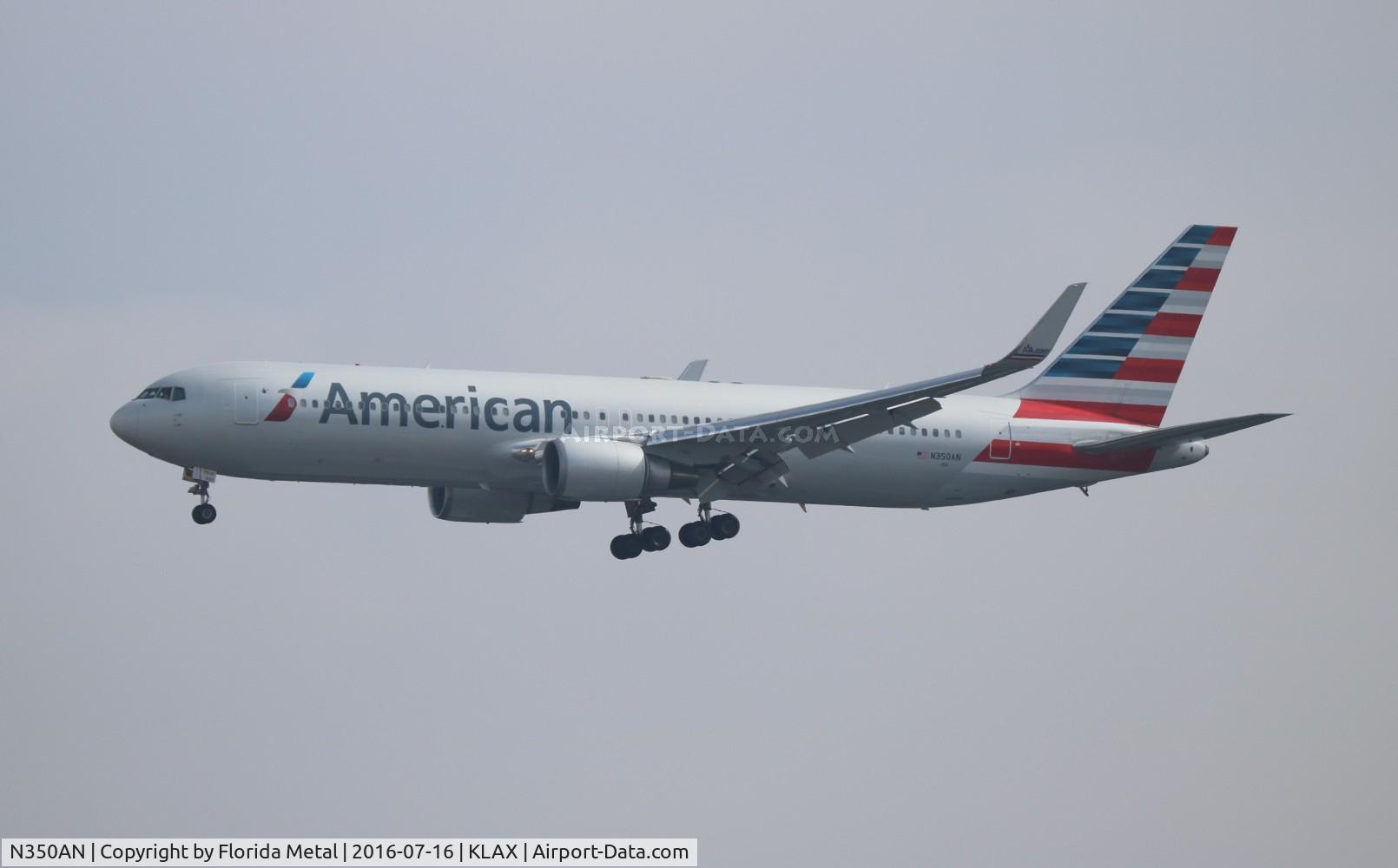 N350AN, 2003 Boeing 767-323/ER C/N 33089, AAL 763 zx in from ORD