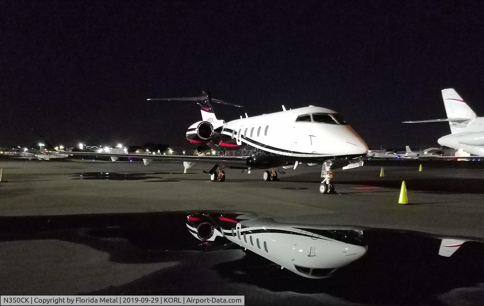 N350CK, 2019 Bombardier Challenger 350 (BD-100-1A10) C/N 20804, Challenger 350 zx