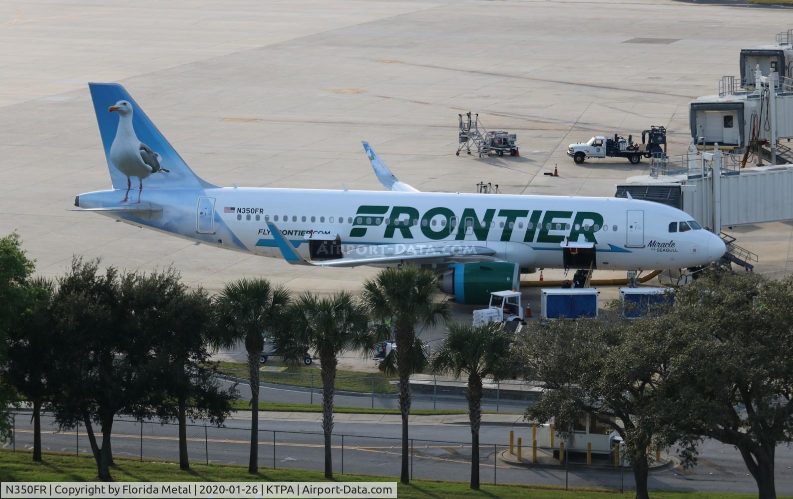 N350FR, 2019 Airbus A320-251N C/N 8857, FFT A32N Miracle zx
