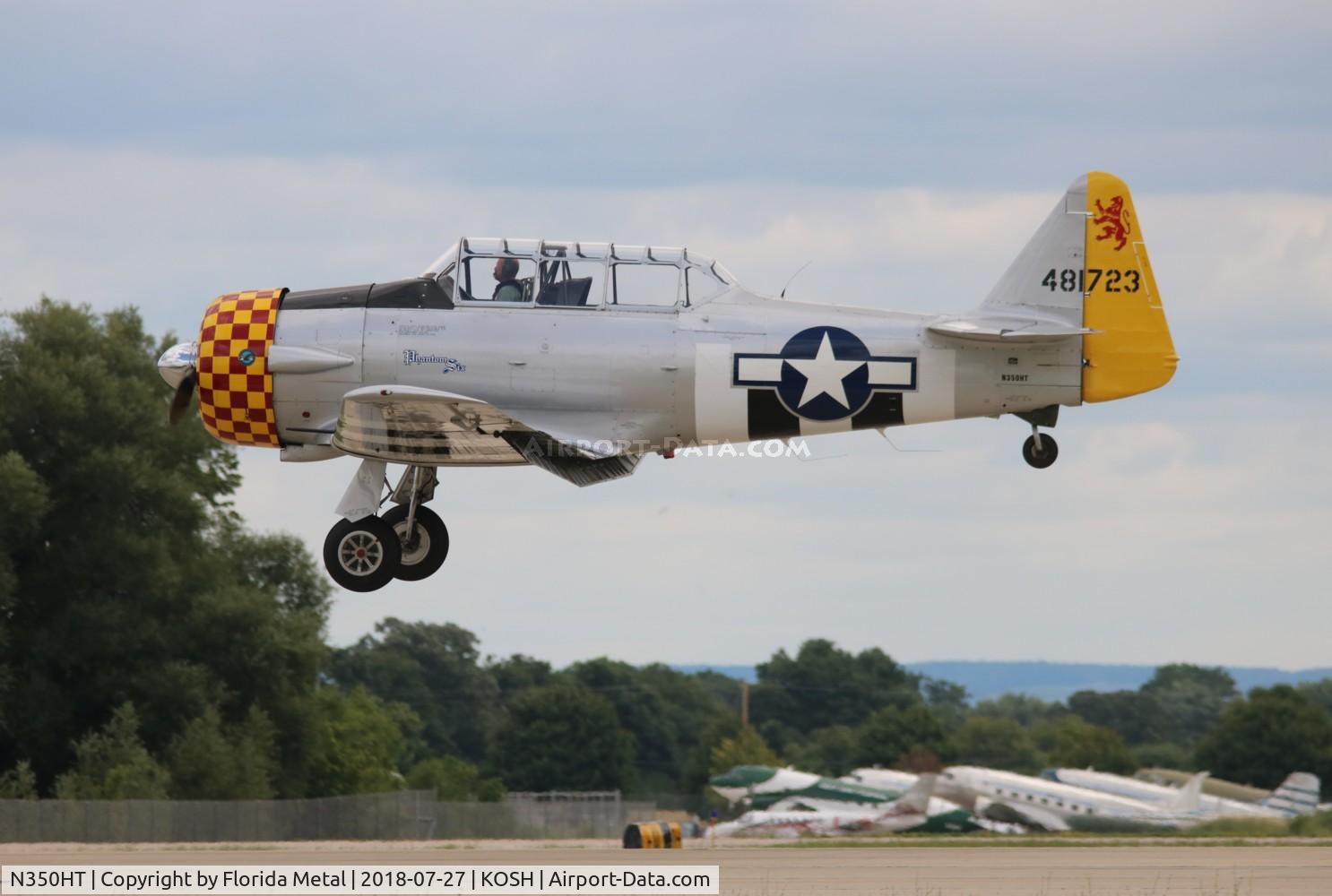 N350HT, 1942 North American AT-6D Texan C/N 43756, T-6 zx