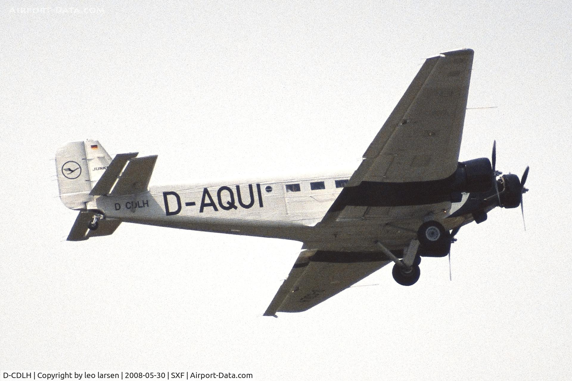 D-CDLH, 1936 Junkers Ju-52/3m C/N 130714, Berlin Air Show 30.5.2008