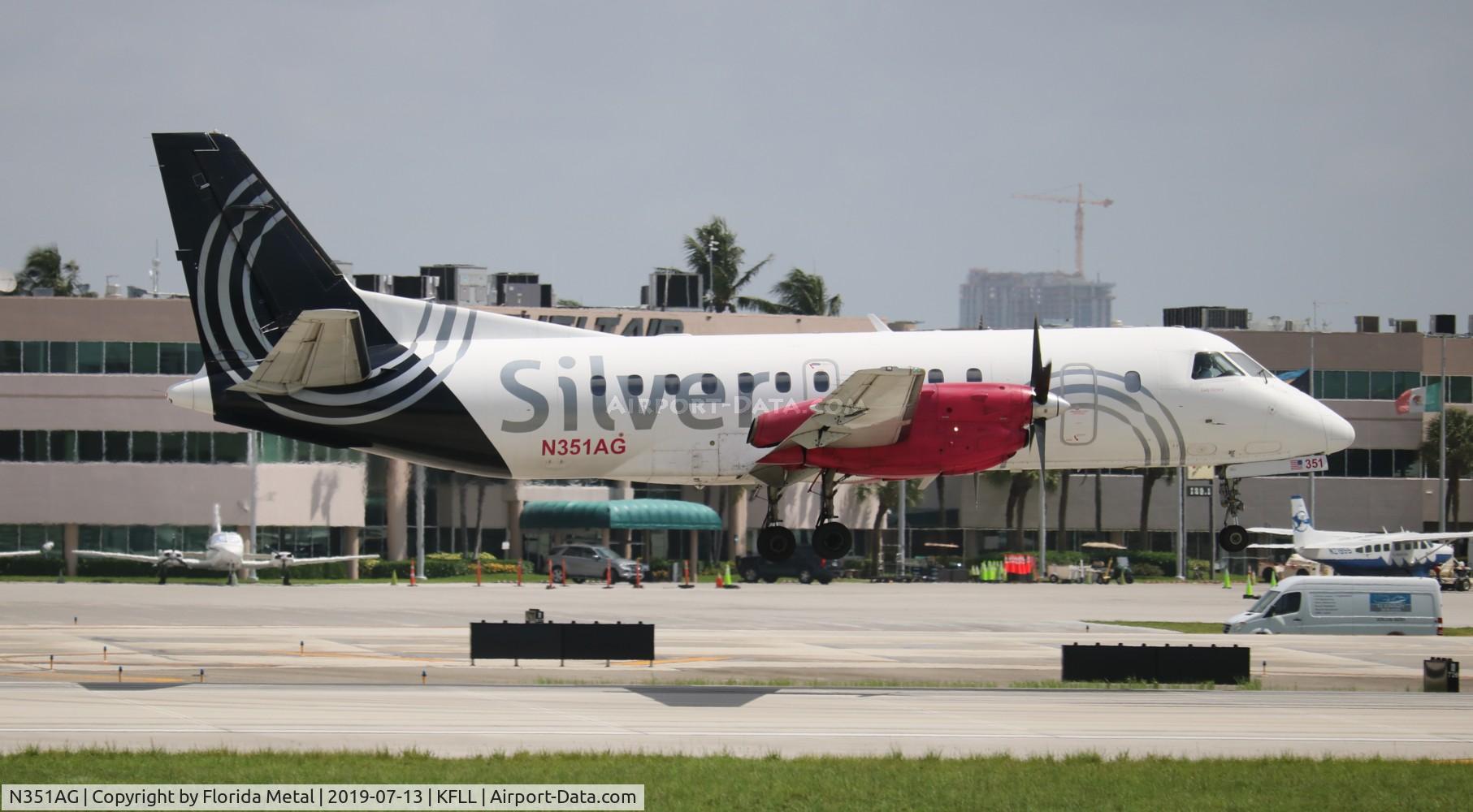 N351AG, 1998 Saab 340B C/N 340B-445, SIL S340 zx BIM-FLL