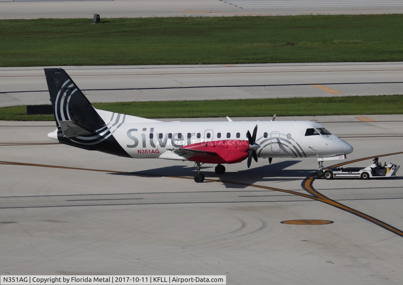 N351AG, 1998 Saab 340B C/N 340B-445, SIL S340 zx