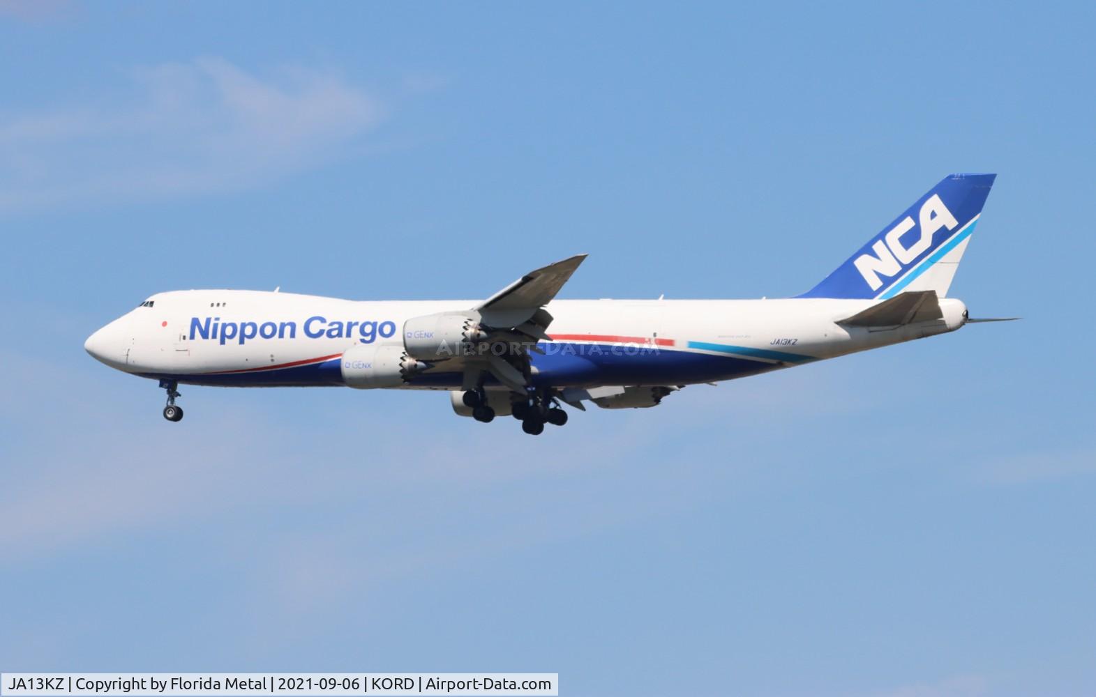 JA13KZ, 2012 Boeing 747-8KZF C/N 36138, NCA 748F zx ANC-ORD