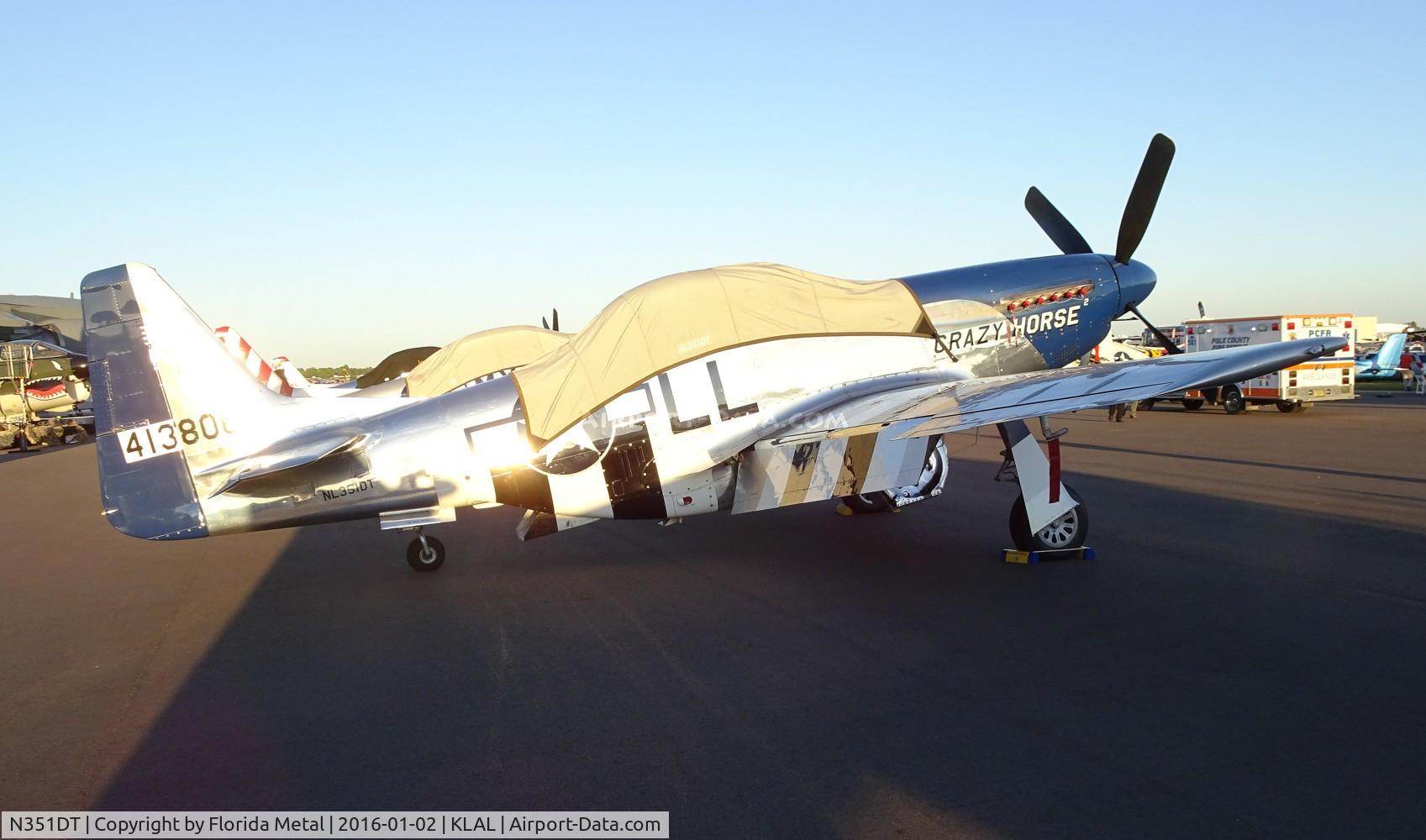 N351DT, 1944 North American P-51D Mustang C/N 122-41042, SNF 2017 zx LAL
