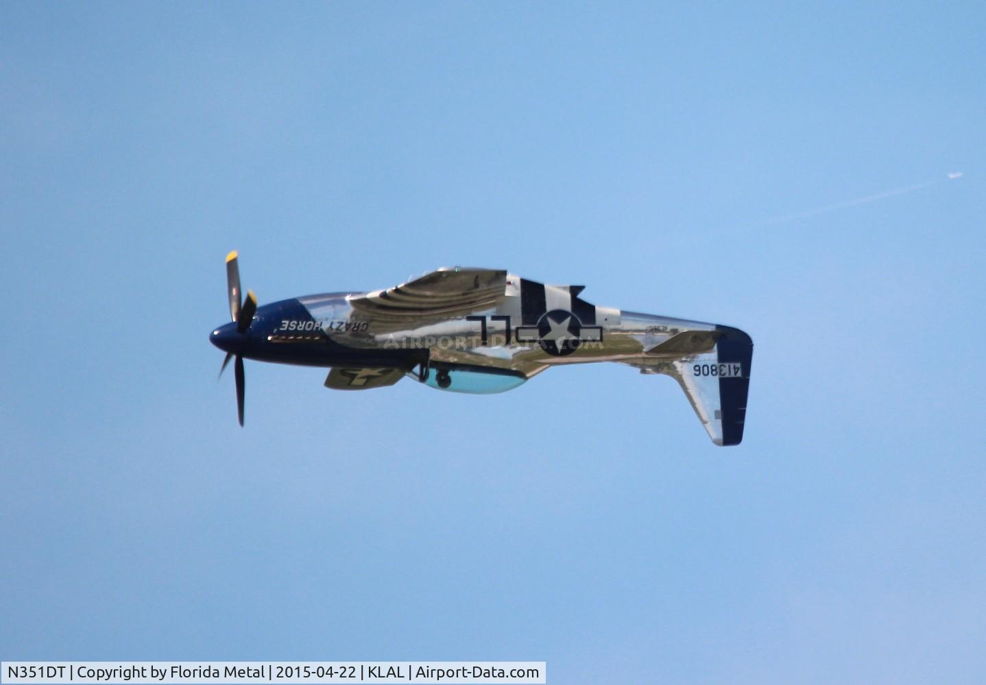 N351DT, 1944 North American P-51D Mustang C/N 122-41042, SNF 2015 zx LAL